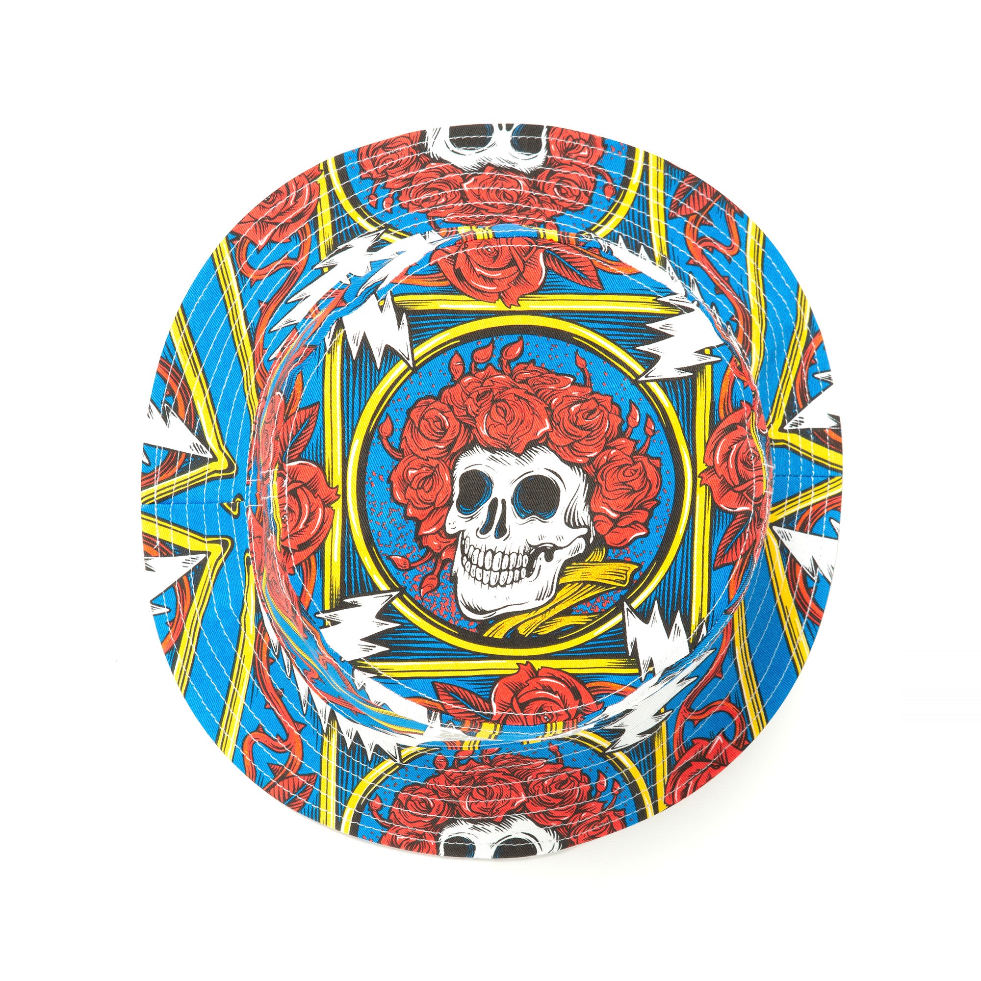 Chinatown Market Mens 'Multi' Border Bandana Bucket Hat