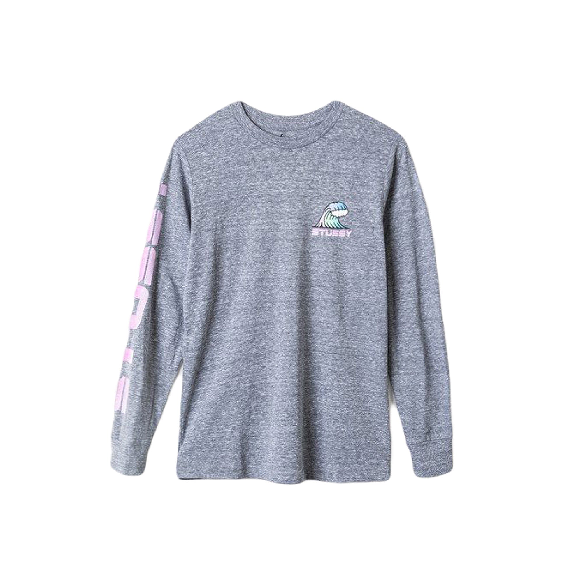 Stussy Women's Waver Classic L/S - Grey