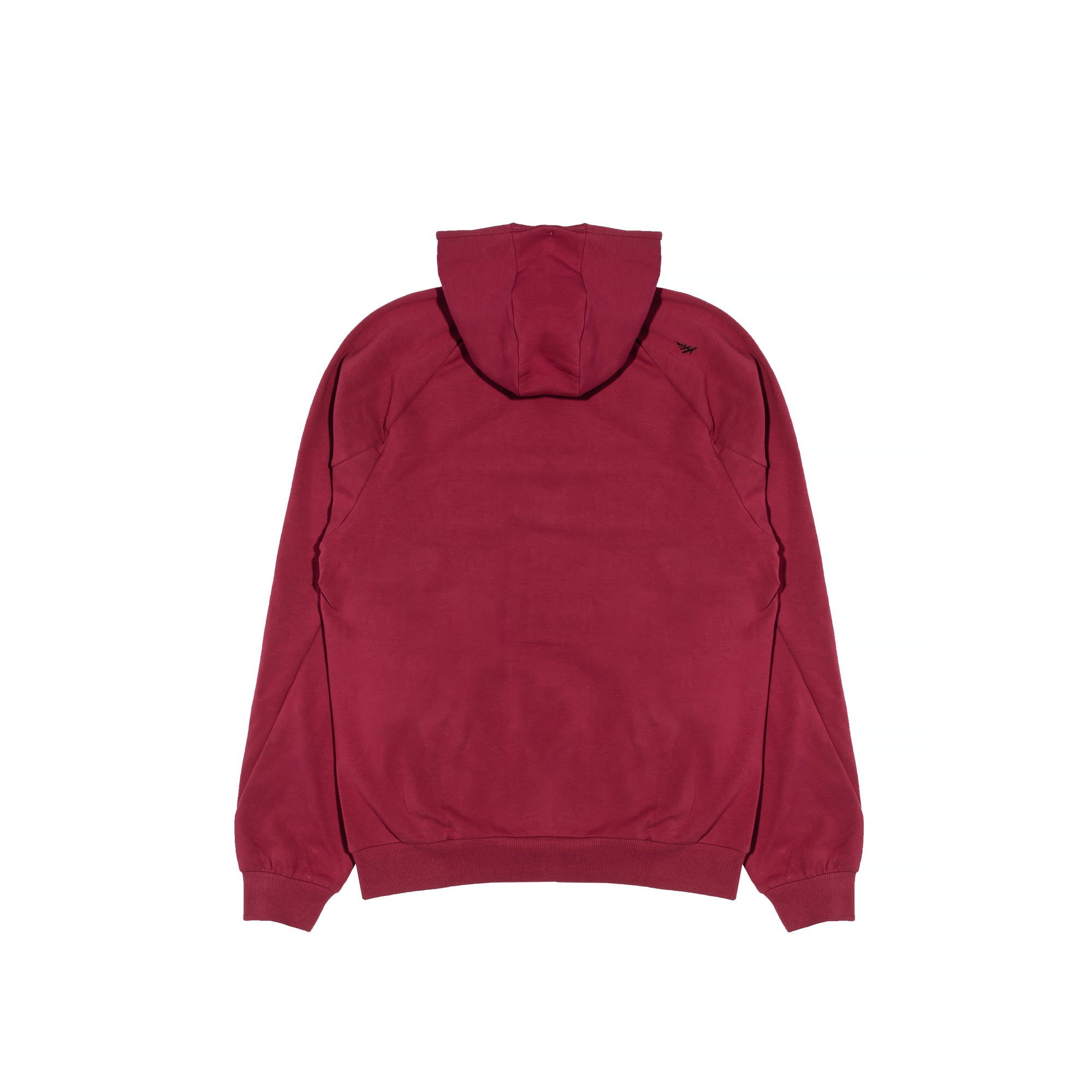 Paper Planes Mens Volume 2 Fleece Zip Hoodie 'Carmine'