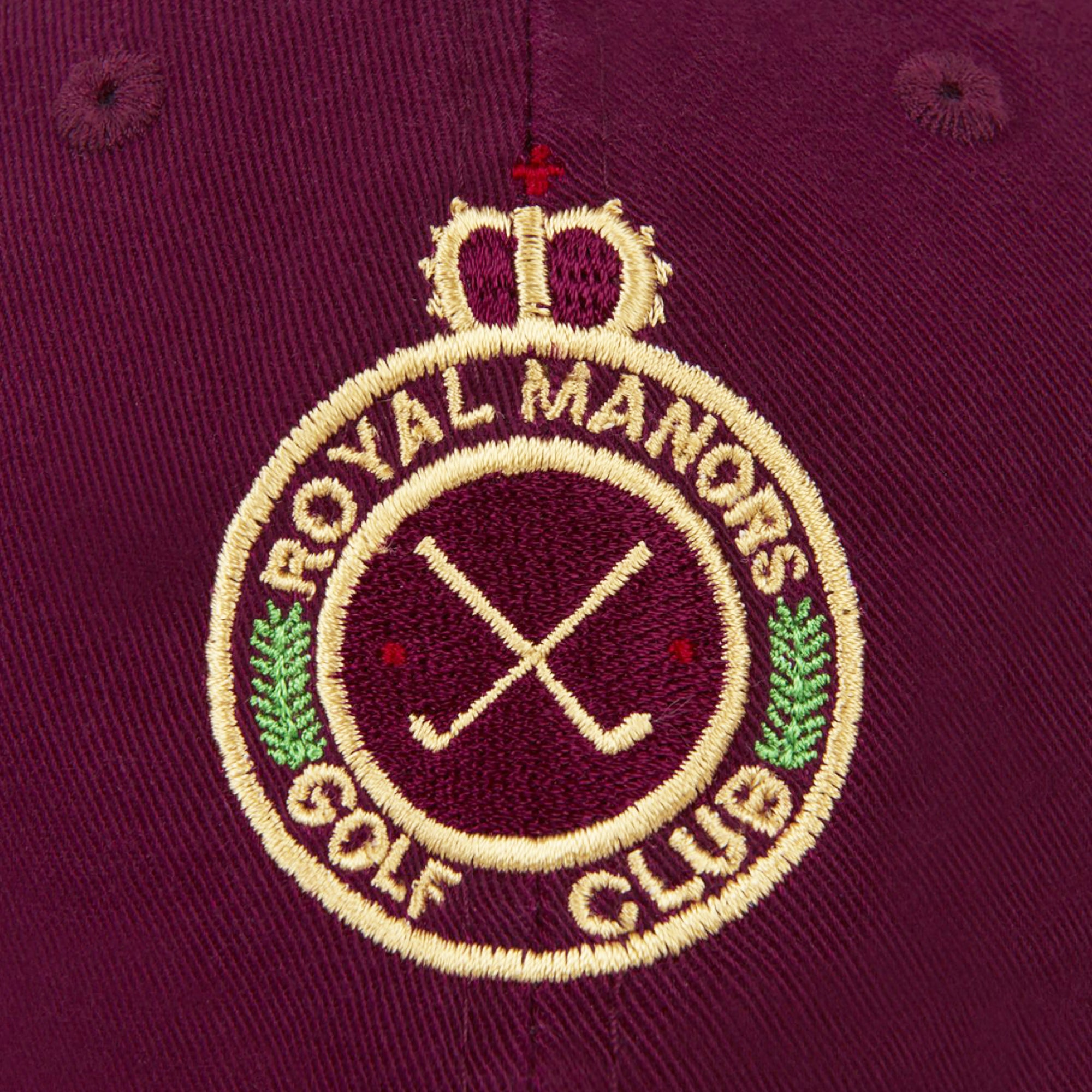 Manors Royal Manors Cap Burgundy