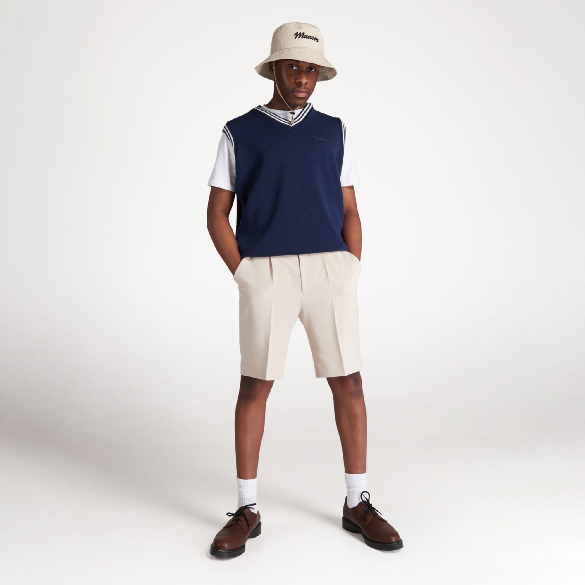 Manors Mens Bucket Hat 'Beige'