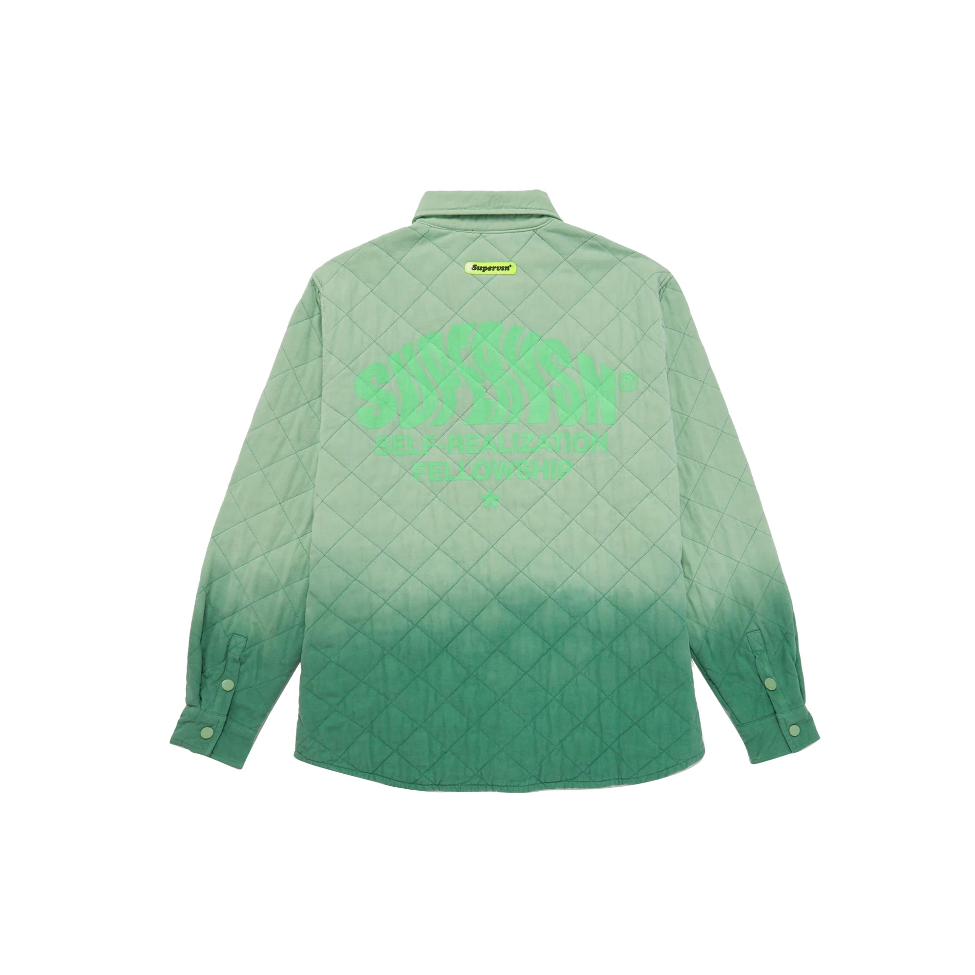Supervsn Mens Manifest Quilted Over Shirt