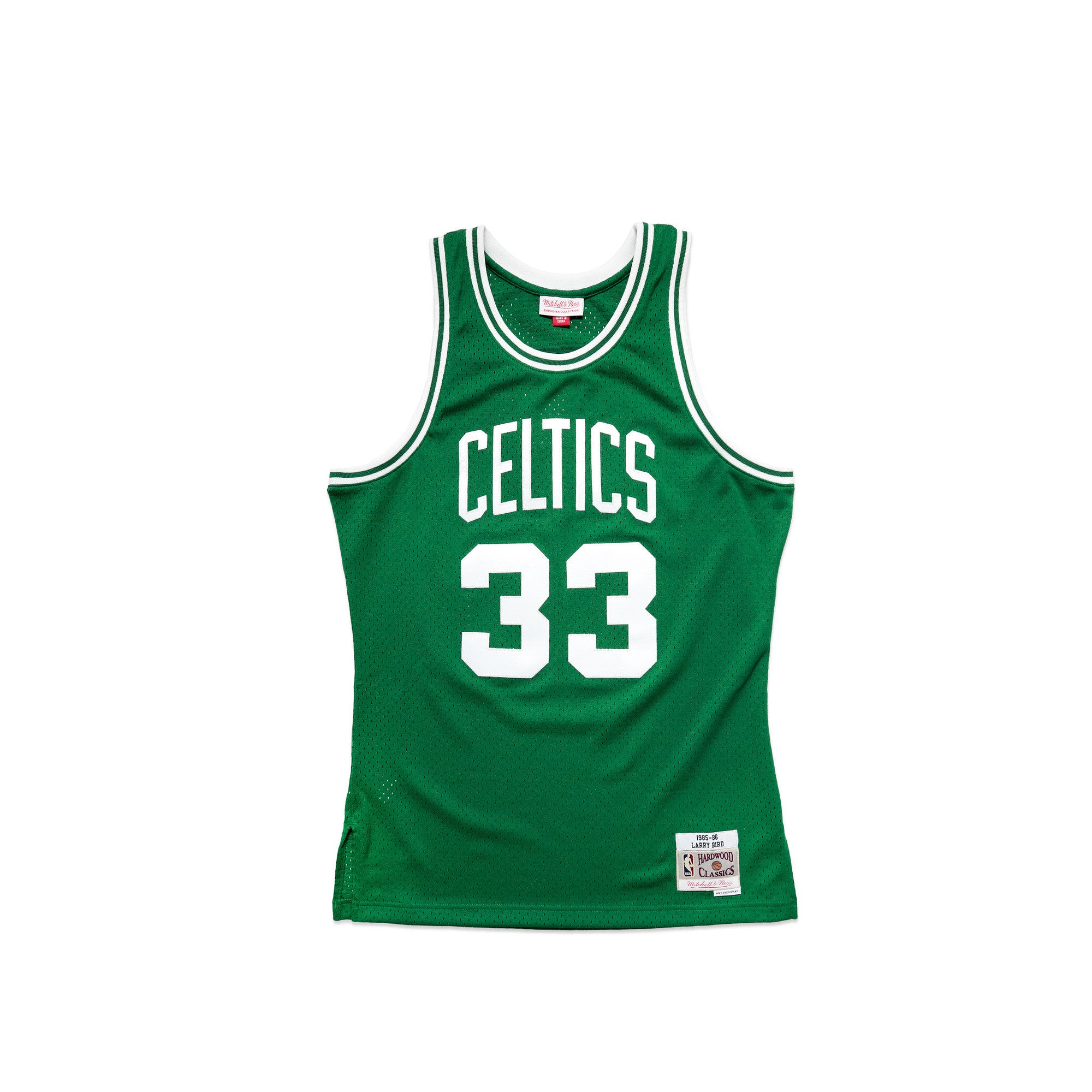 Mitchell & Ness Men's Larry Bird Replica Jersey - Green