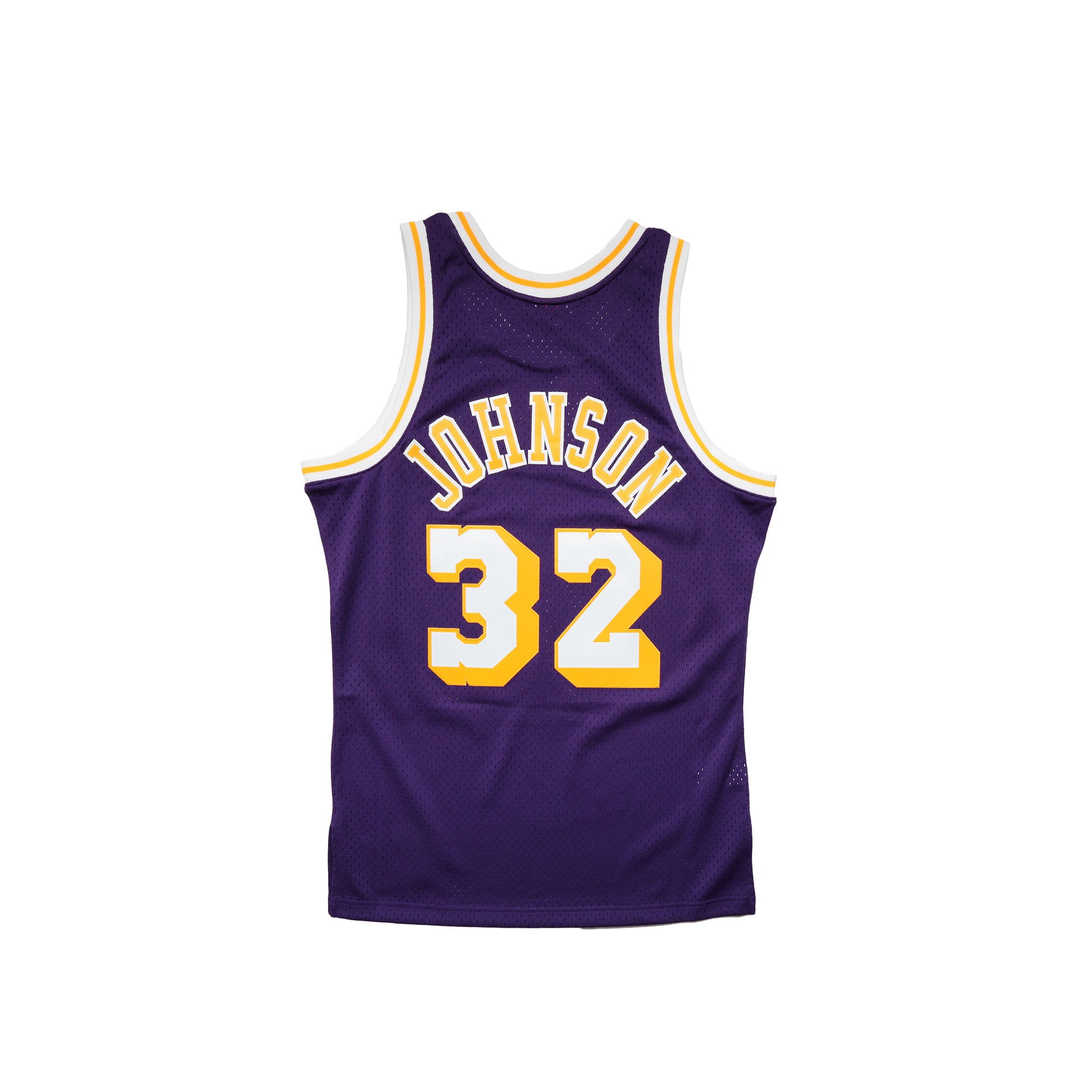 Mitchell & Ness Men's Magic Johnson Replica Jersey - Purple
