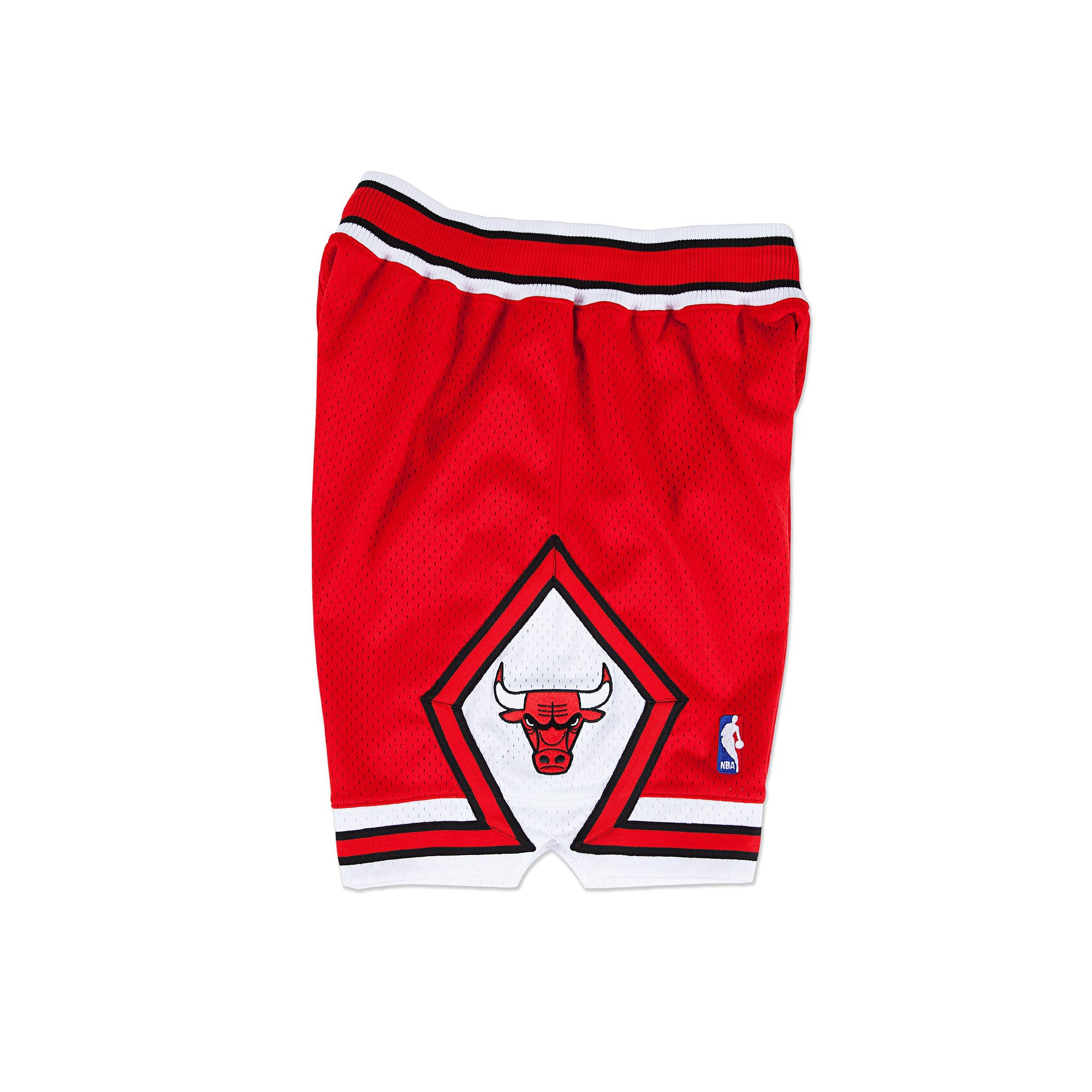 Mitchell & Ness Men's Chicago Bulls Authentic Basketball Shorts- Red