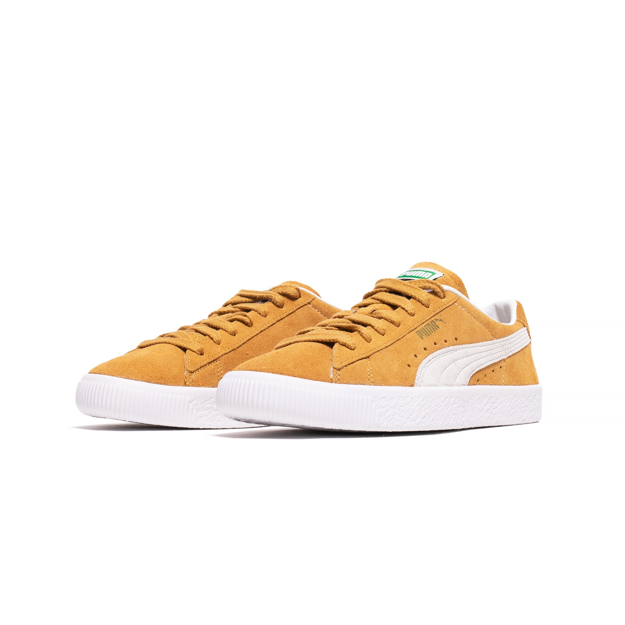 Puma Mens 'Honey Mustard' Suede VTG Shoes
