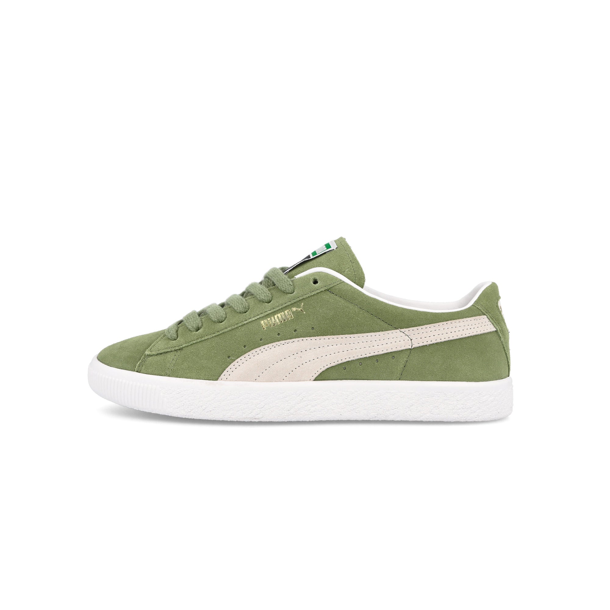 Puma Mens Suede VTG Shoes 'Dill-Vaporous'