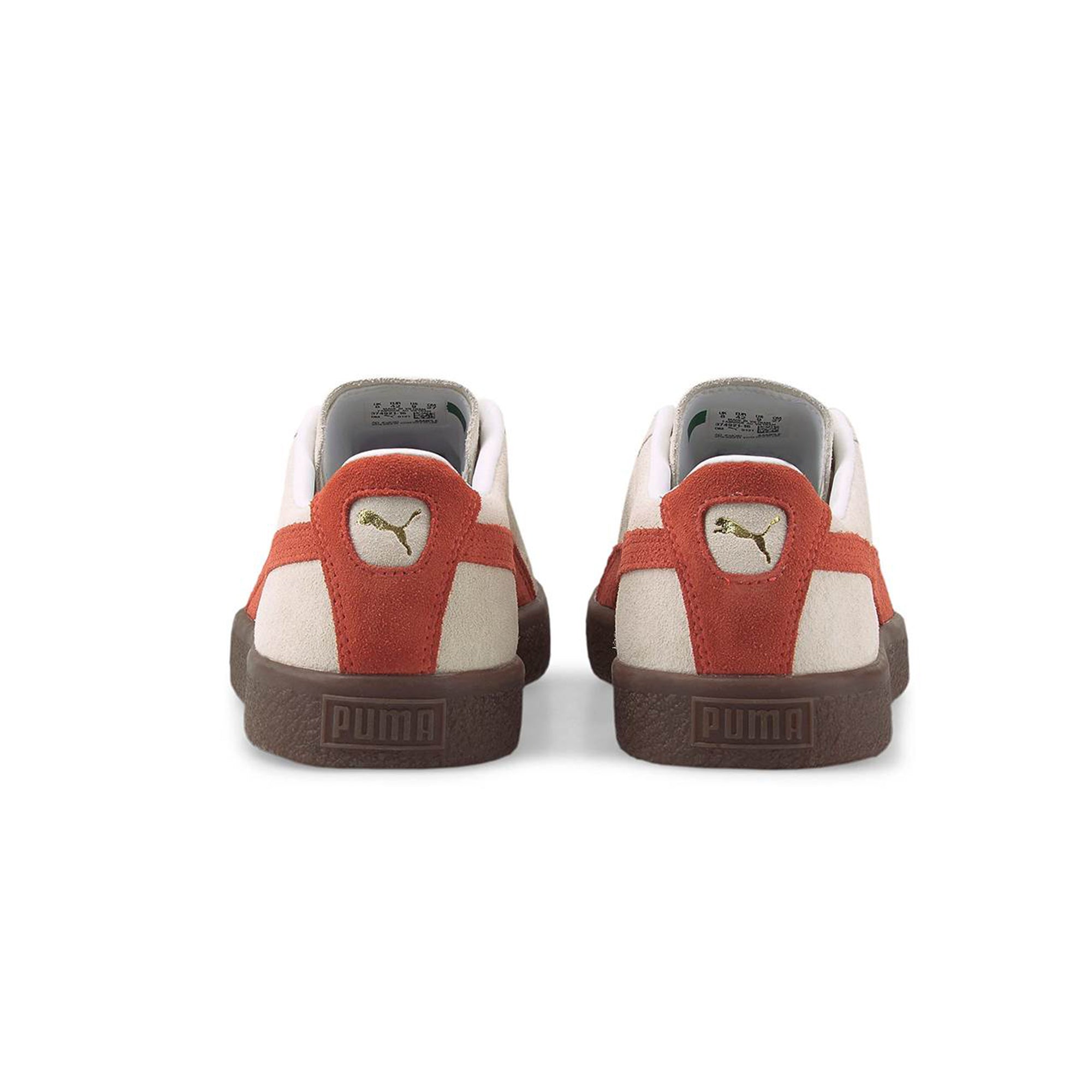 Puma Mens Suede VTG Shoes 'Pristine-Chili'