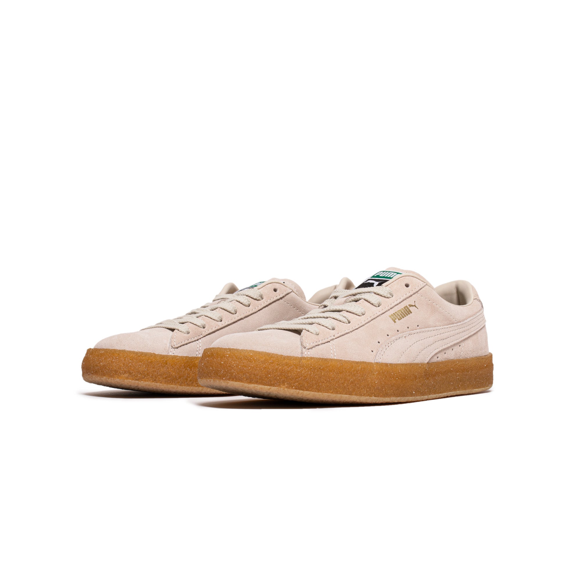 Puma Mens Suede Crepe Shoes 'Steeple Gray'