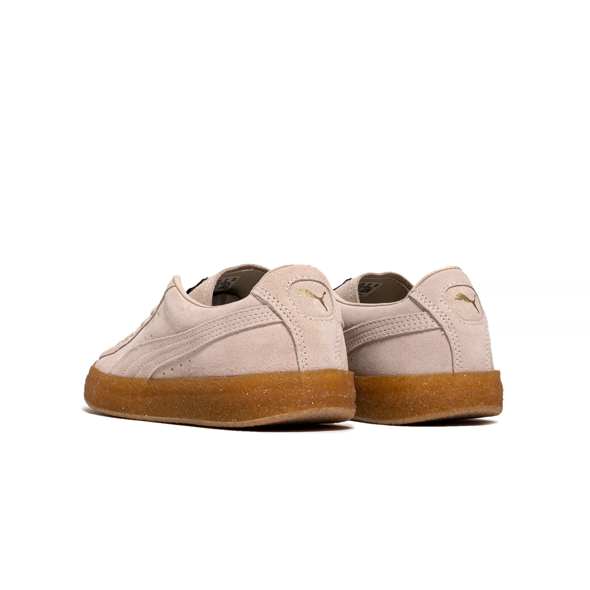 Puma Mens Suede Crepe Shoes 'Steeple Gray'