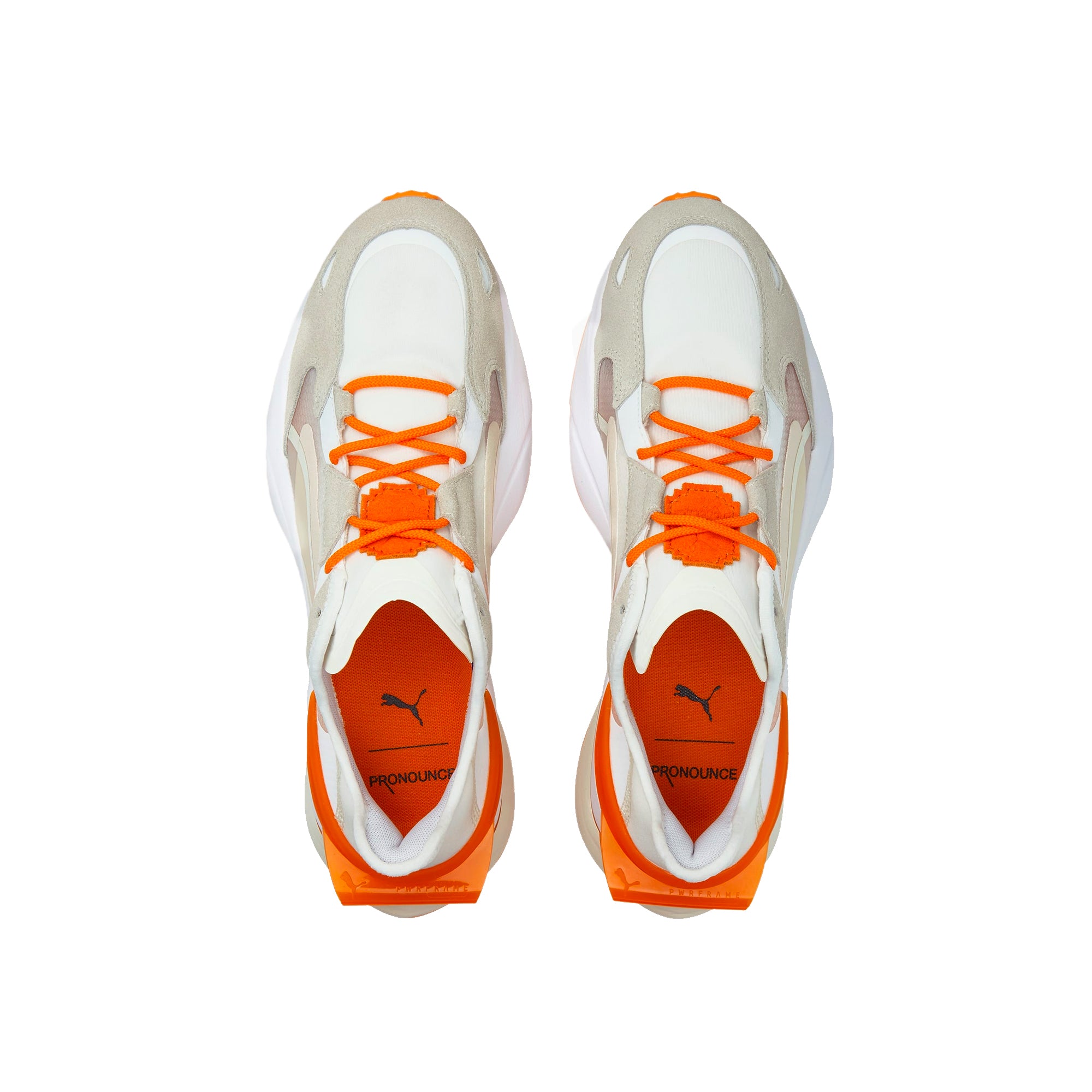 Puma Mens Powerframe OP-1 PRONOUNCE Shoes 'Puma White'