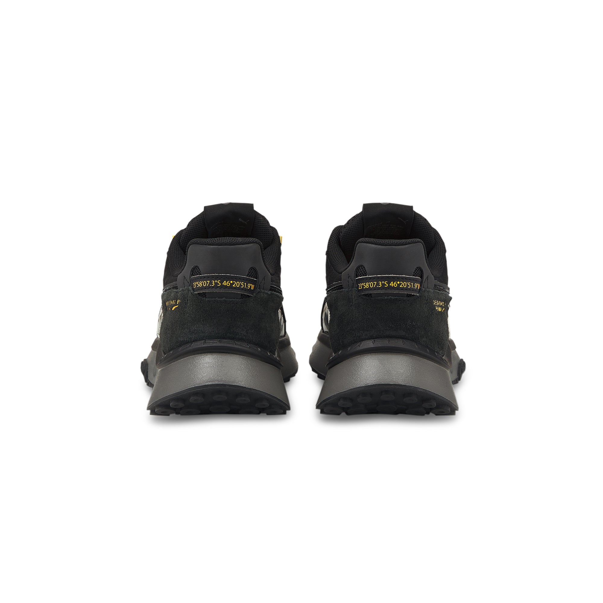 Puma Mens Wild Rider Blk NJR Shoes 'Puma Black'