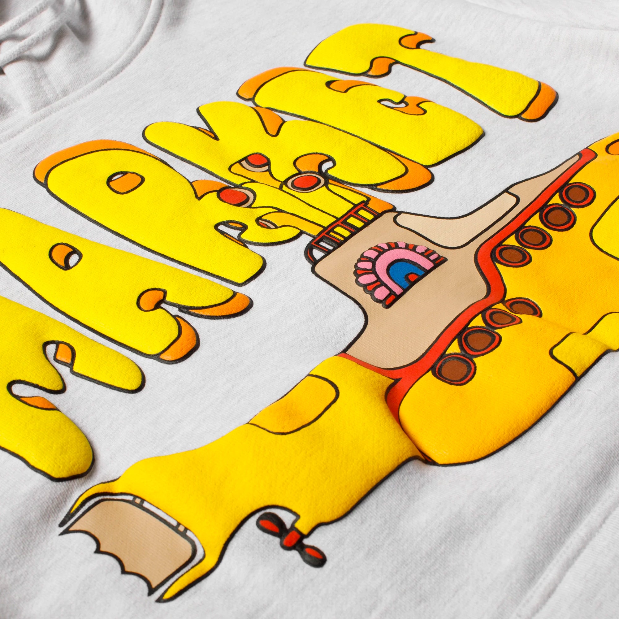 Market Yellow Submarine Mens Hoodie