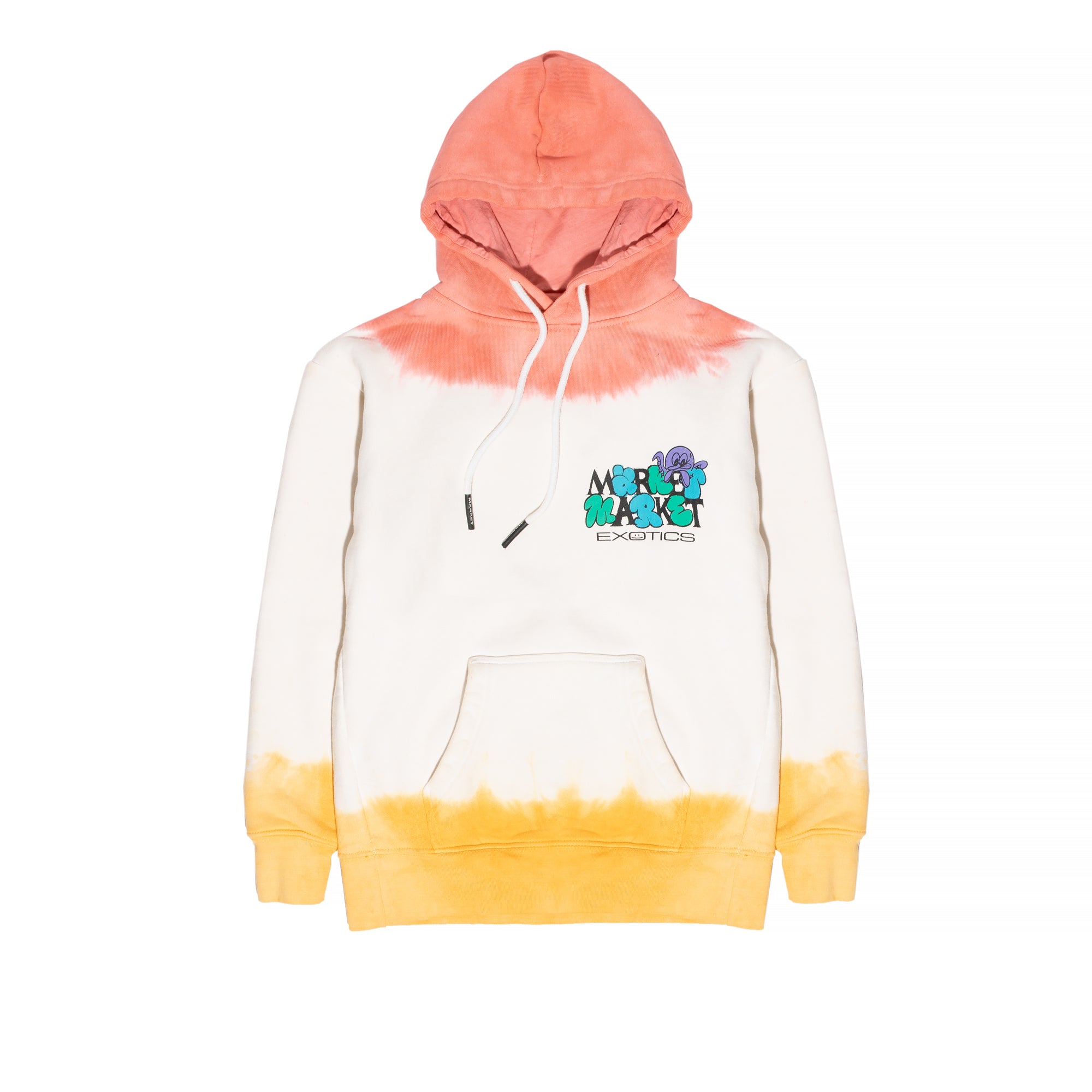 Market Mens Market Exotic Automobile Tie Dye Hoodie