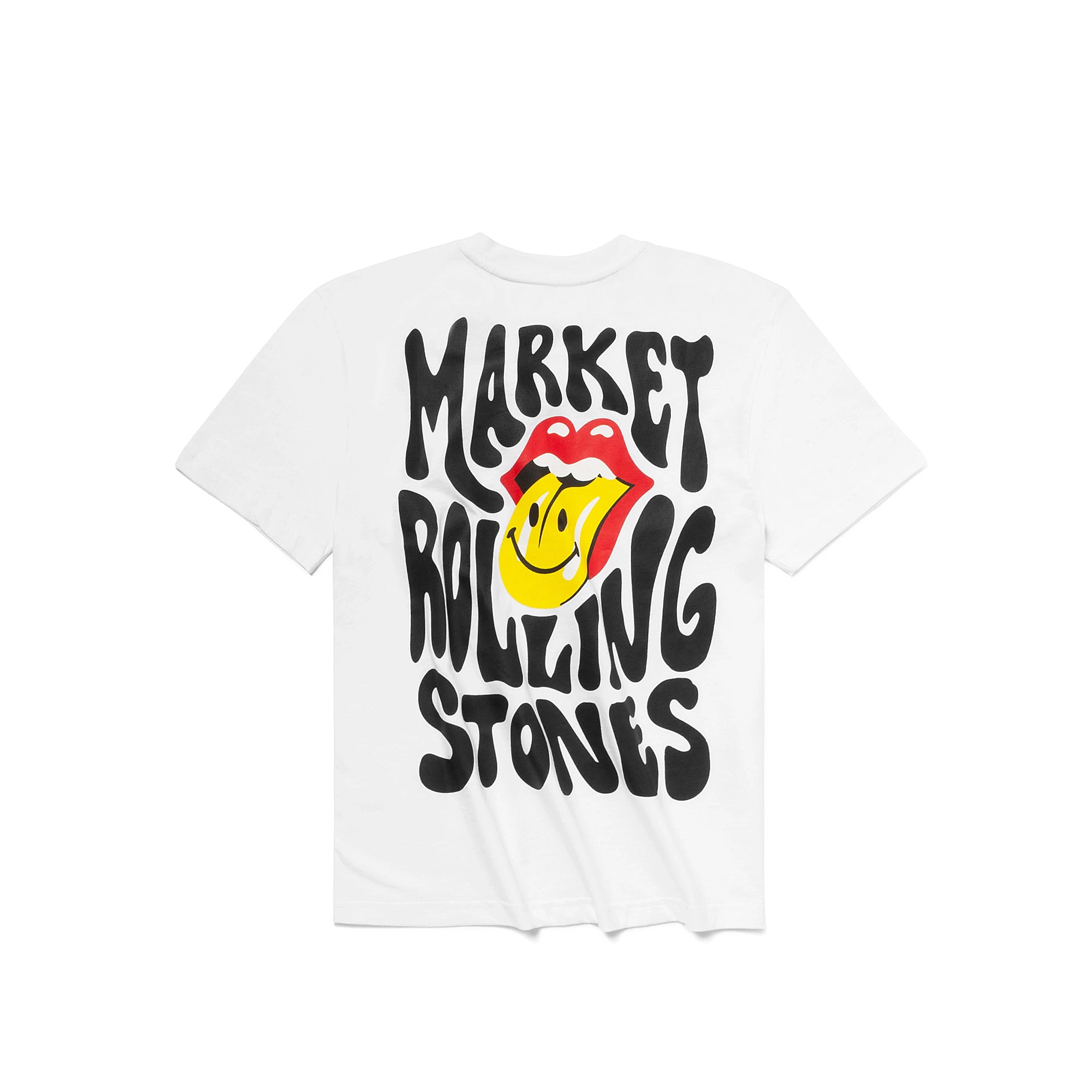 Market Mens Smiley Market Rolling Stones Tee 'White'