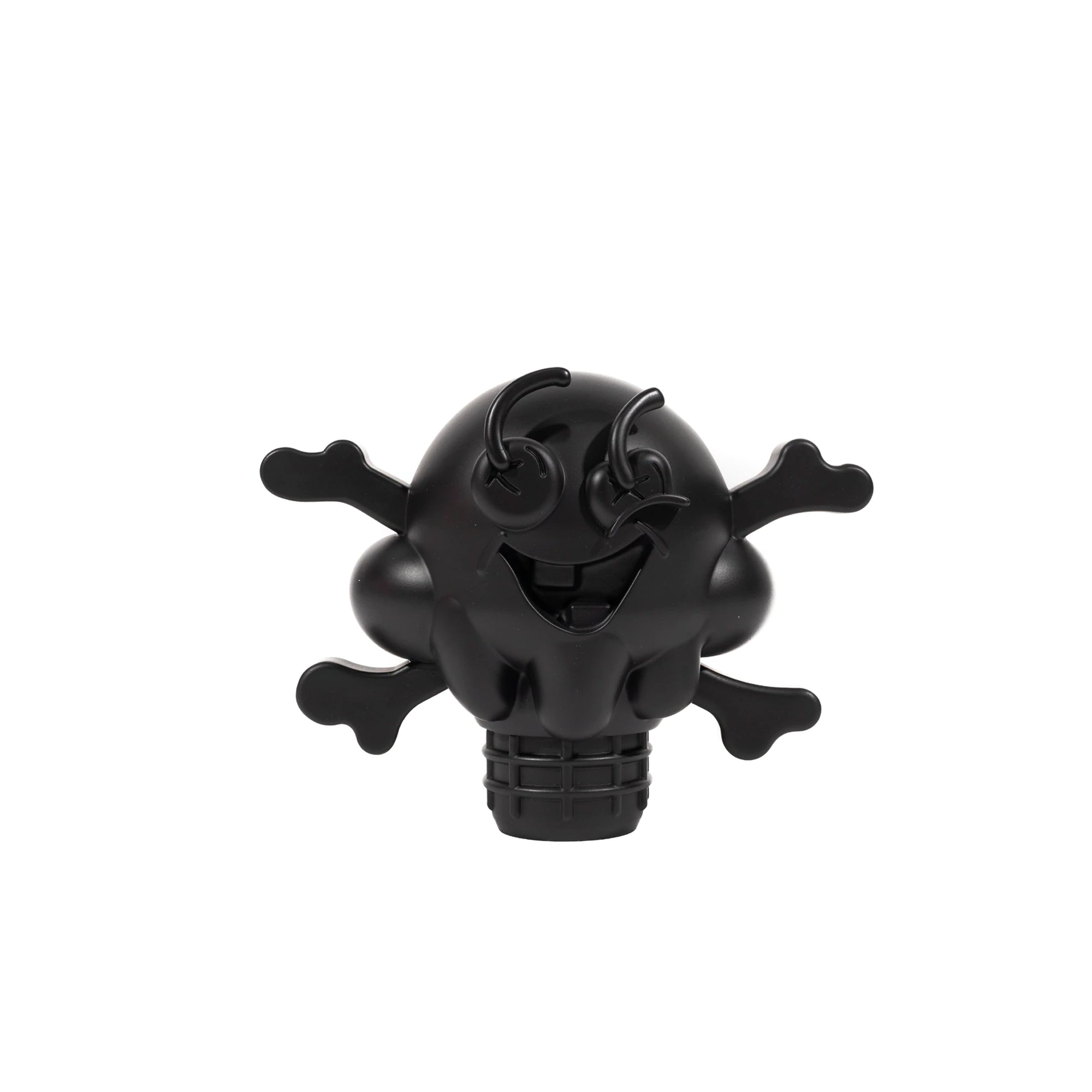 Icecream Cones N Bones Figurine 'Matte Black'