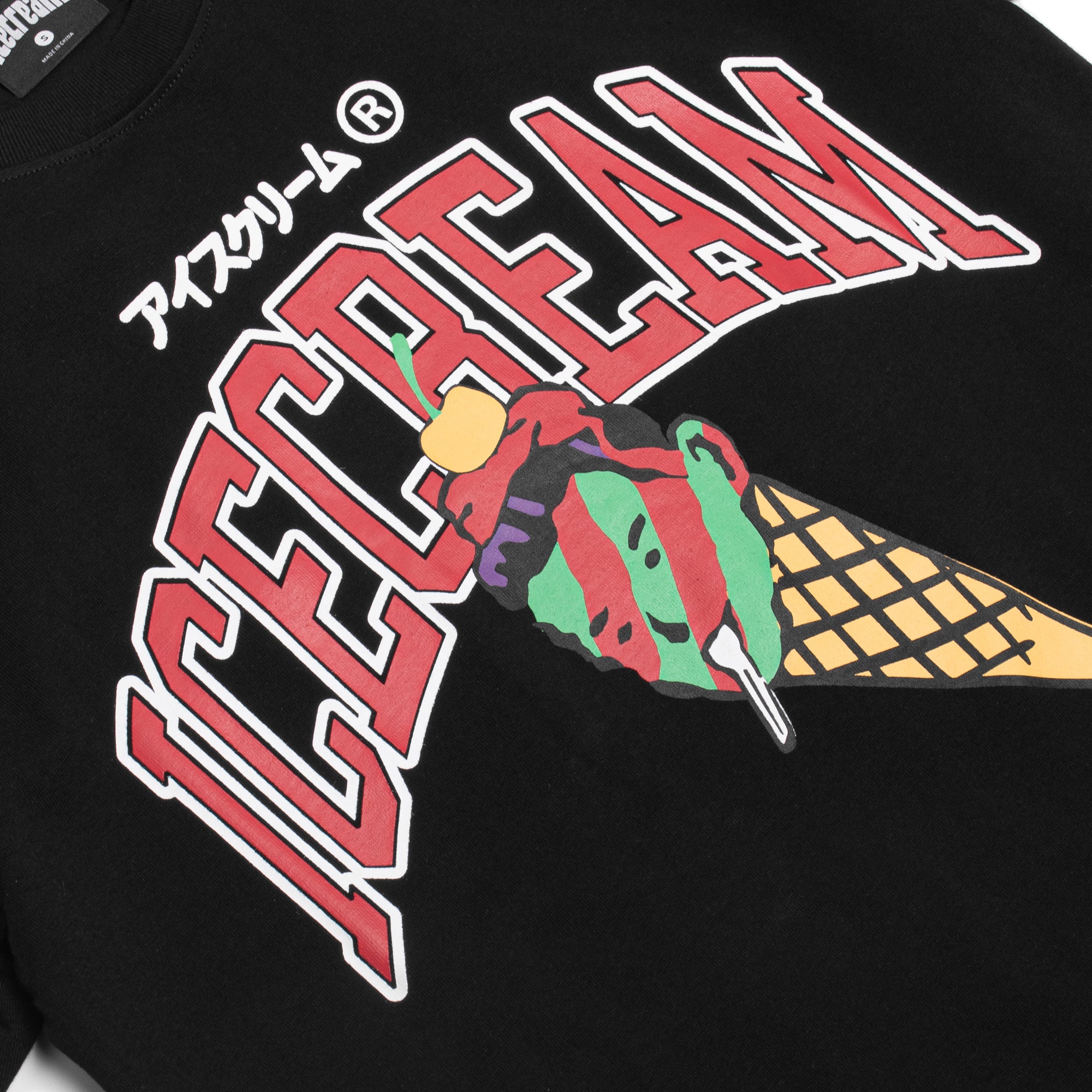 Icecream Mens College SS Tee 'Black'