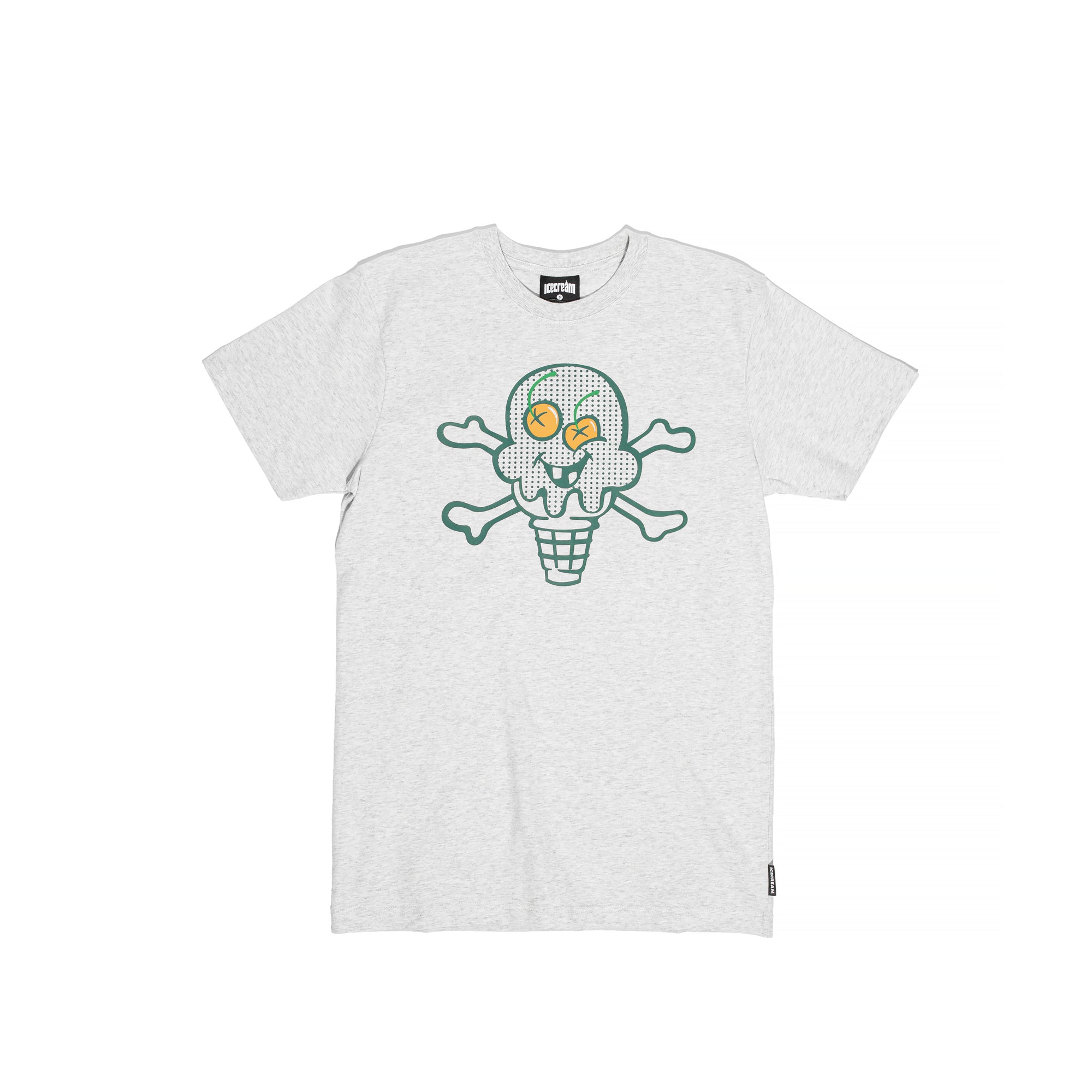 Icecream Mens Polka SS Tee 'Light Heather Grey'