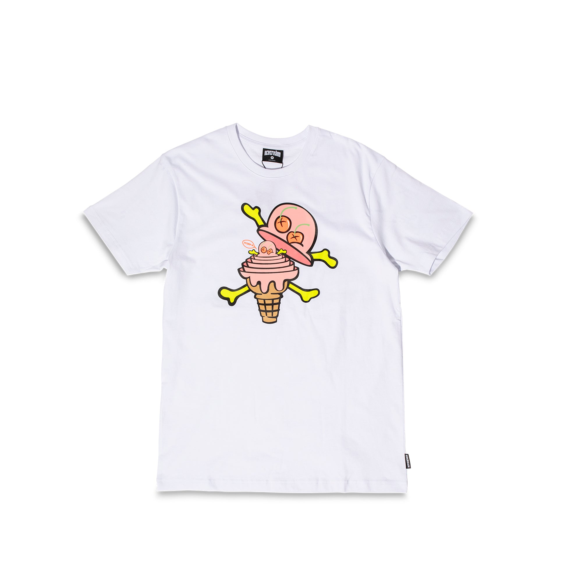 Icecream Mens Nesting SS Tee 'White'