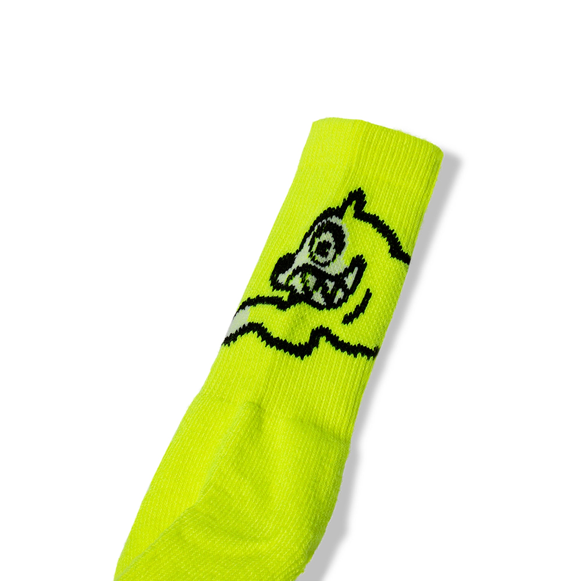 Icecream Mens Sock 'Neon Yellow'