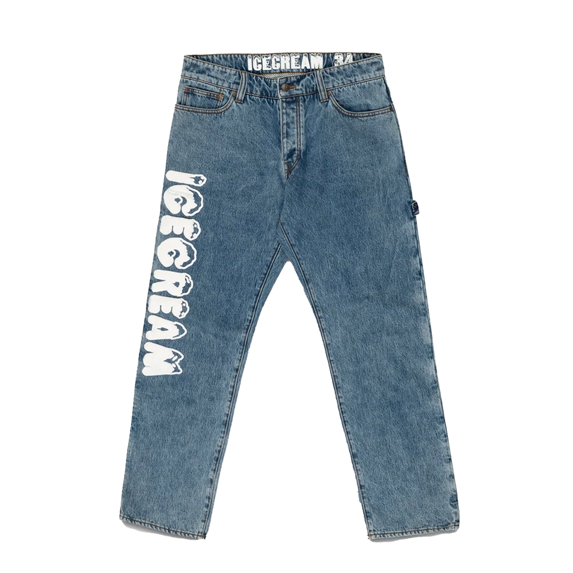 Icecream Mens Mario Jean 'Med Wash Blue'