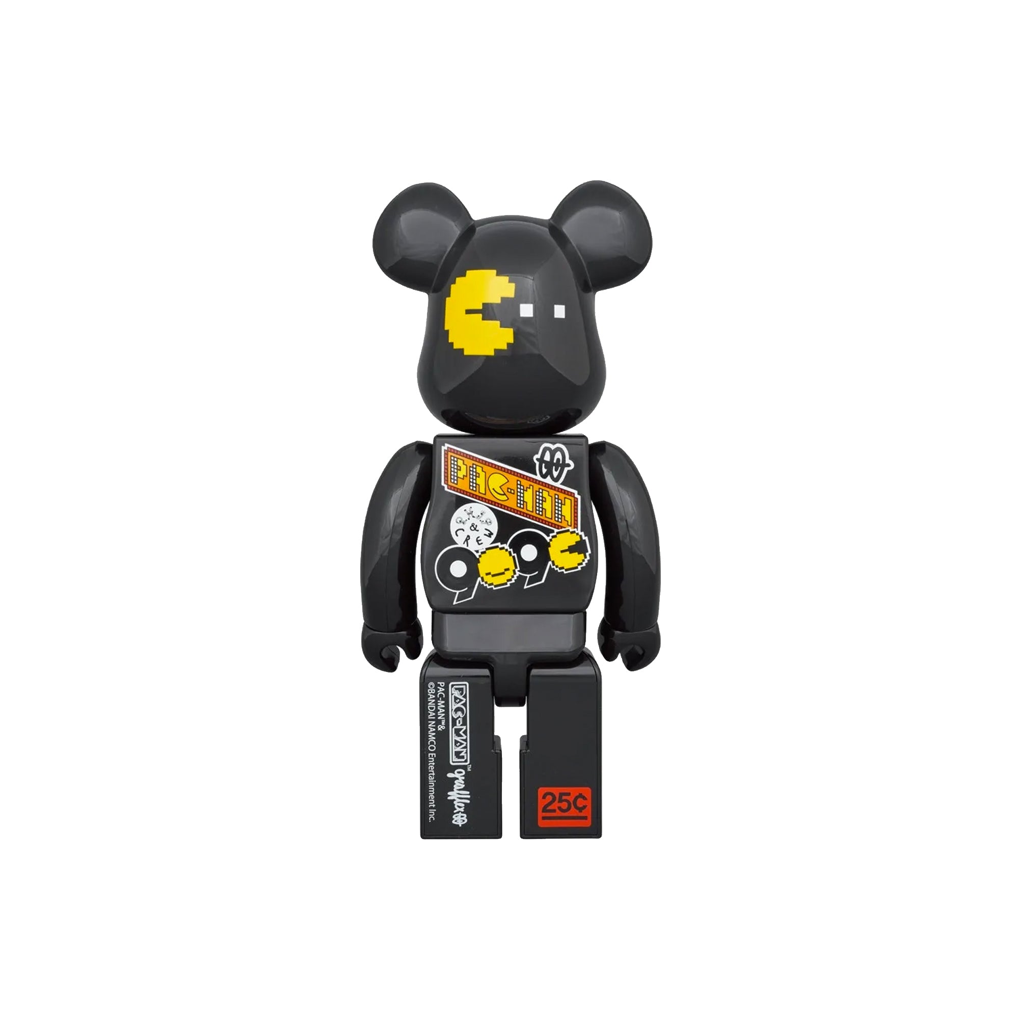 Medicom Be@rbrick Pac-Man x Graffllex x 9090 x S.H.I.P & Crew 100% & 400% Set