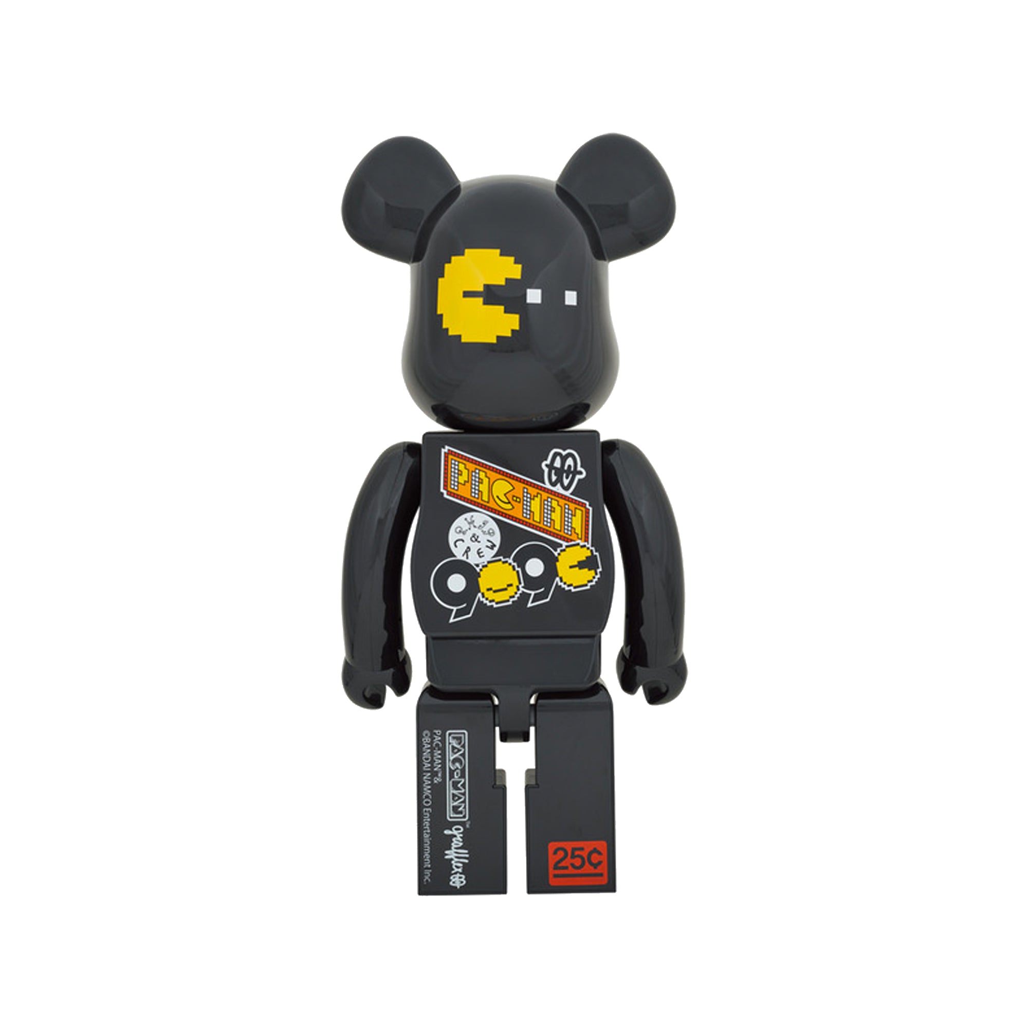 Medicom Be@rbrick Pac-Man x Graffllex x 9090 x S.H.I.P & Crew 1000% Figure