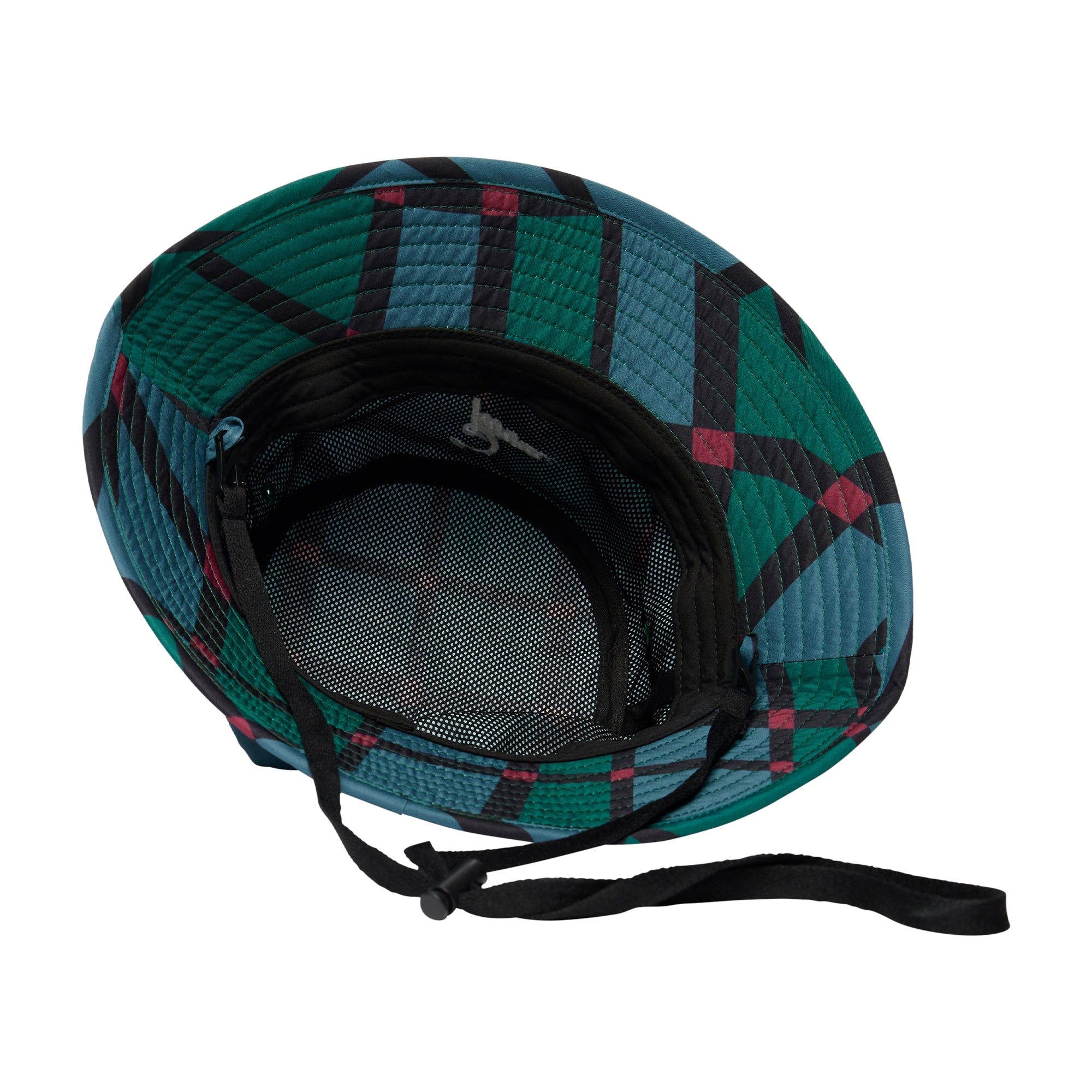 By Parra Squared Wave Pattern Safari Hat