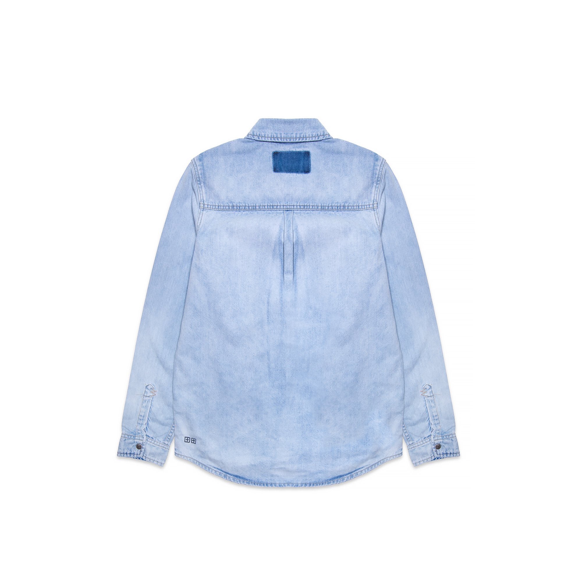 KSUBI MEN SHOCKWAVE DENIM SHIRT