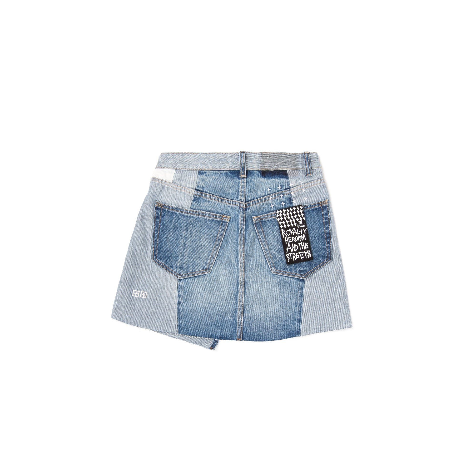Ksubi Womens Rap Mini Tones Skirt