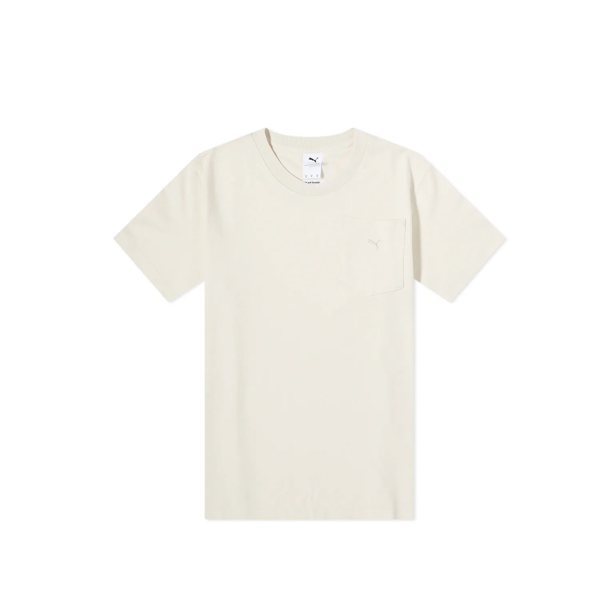 Puma Mens MMQ Pocket Tee 'Ivory Glow'