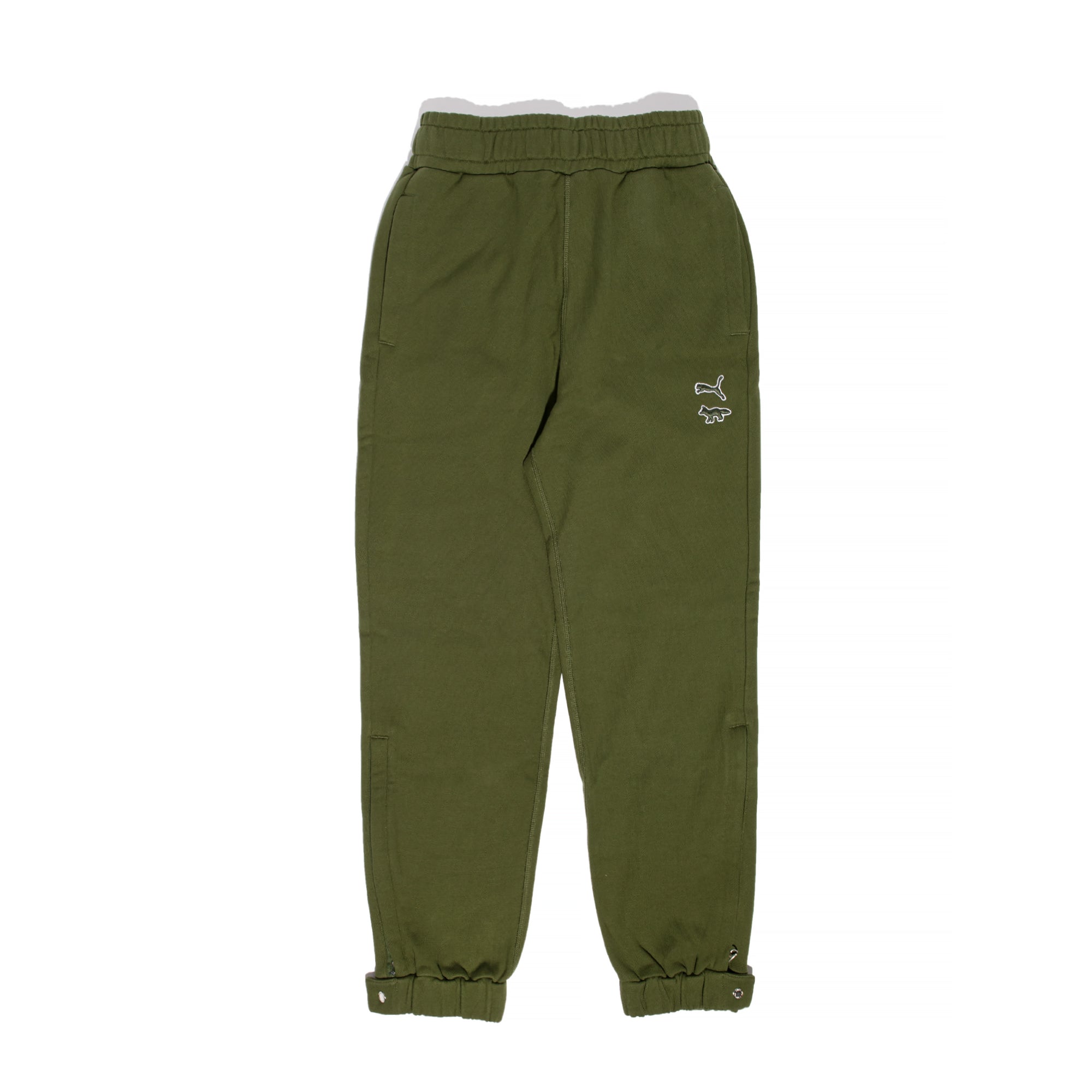 Puma x Maison Kitsune Mens Sweatpants 'Rifle Green'
