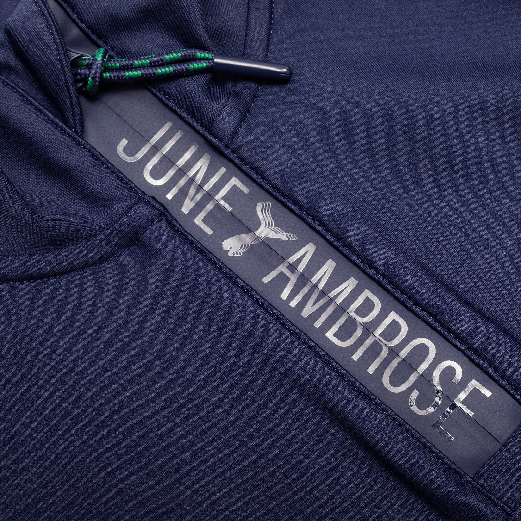 Puma x June Ambrose Womens Shot Caller Athletic 1/4 Zip
