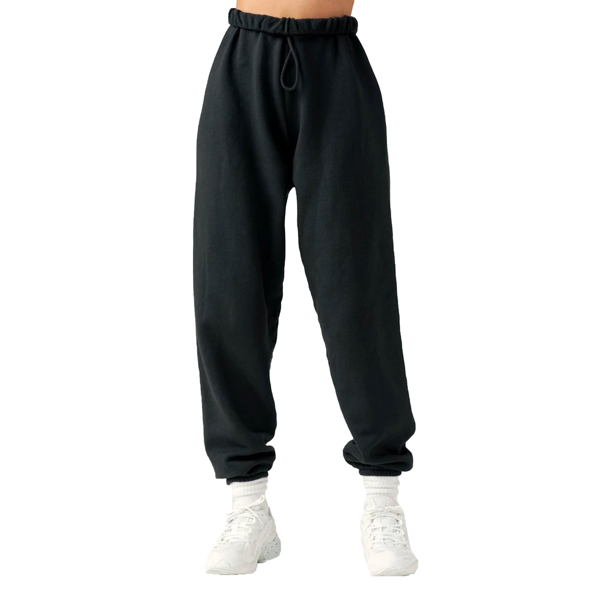 Joah Brown Womens Oversized Jogger Black