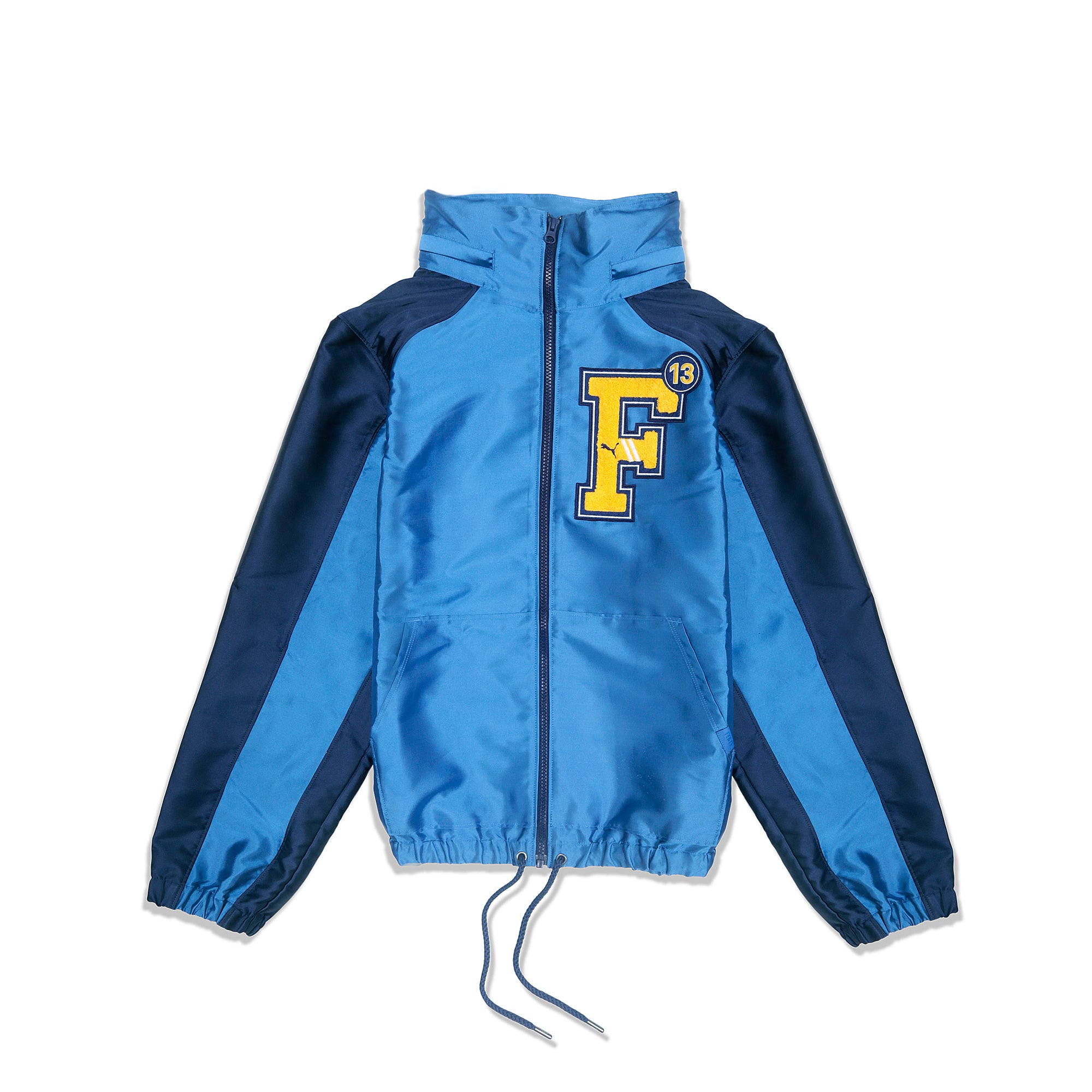 Puma x FENTY by Rihanna Women's Satin Hooded Track Jacket - Bright Cobalt