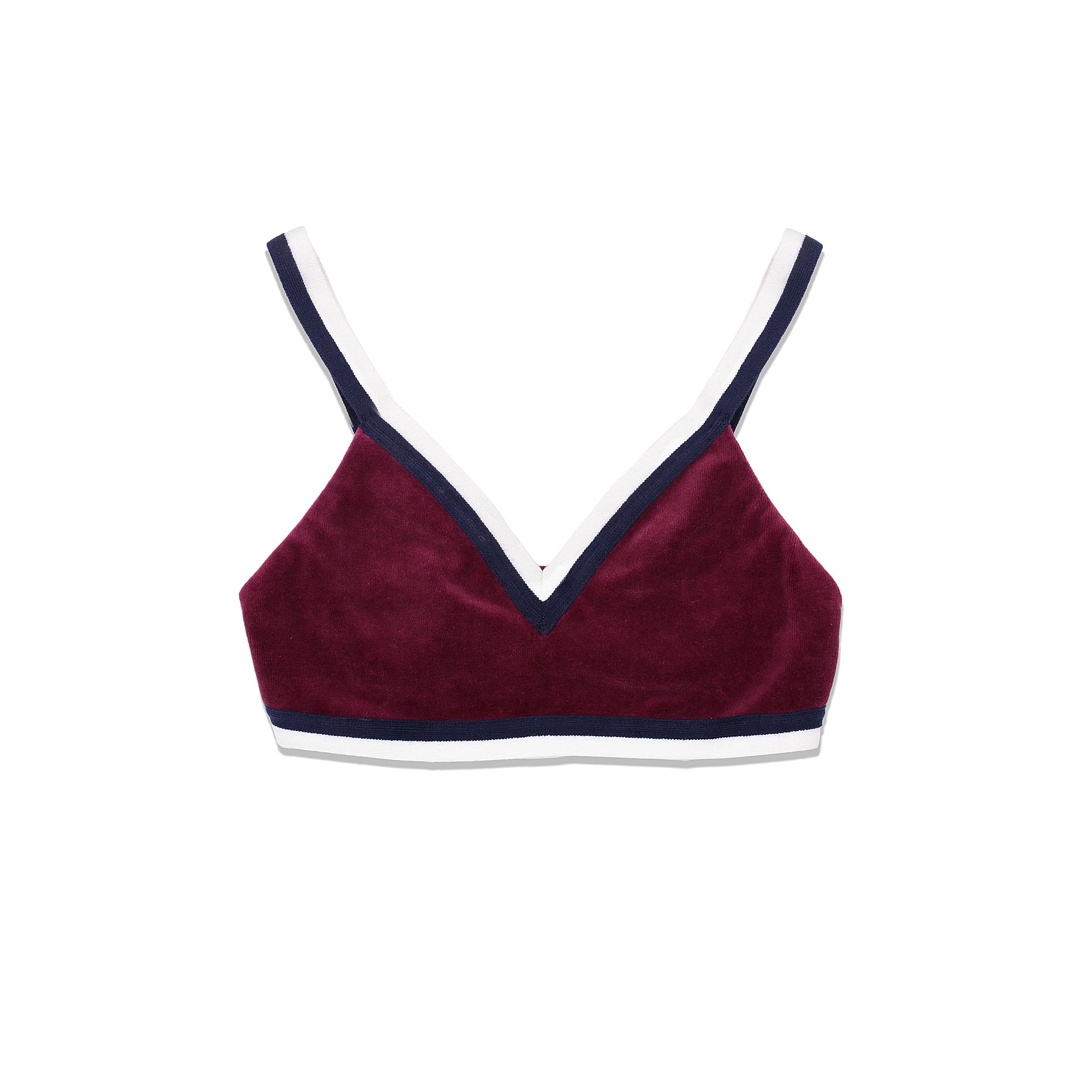 Puma FENTY by Rihanna V-Neck Velour Crop top [575736-01]