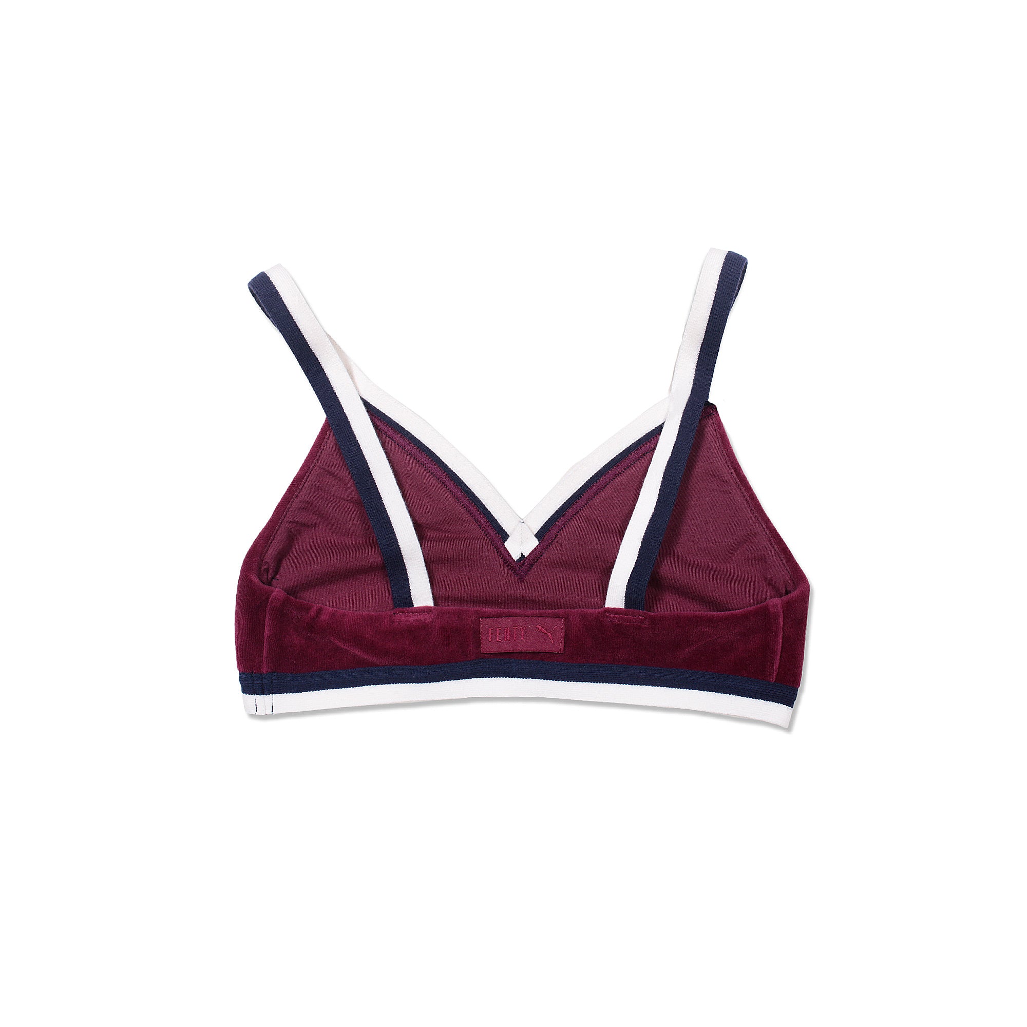 Puma FENTY by Rihanna V-Neck Velour Crop top [575736-01]