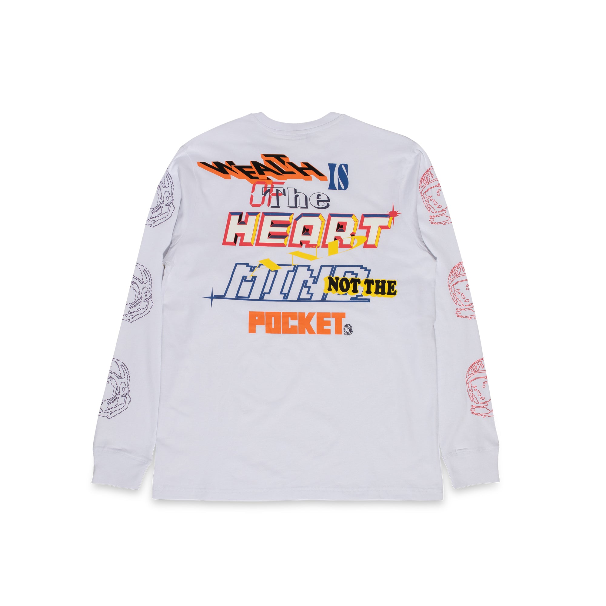 Billionaire Boys Club BB Heart And Mind LS Tee 'White'