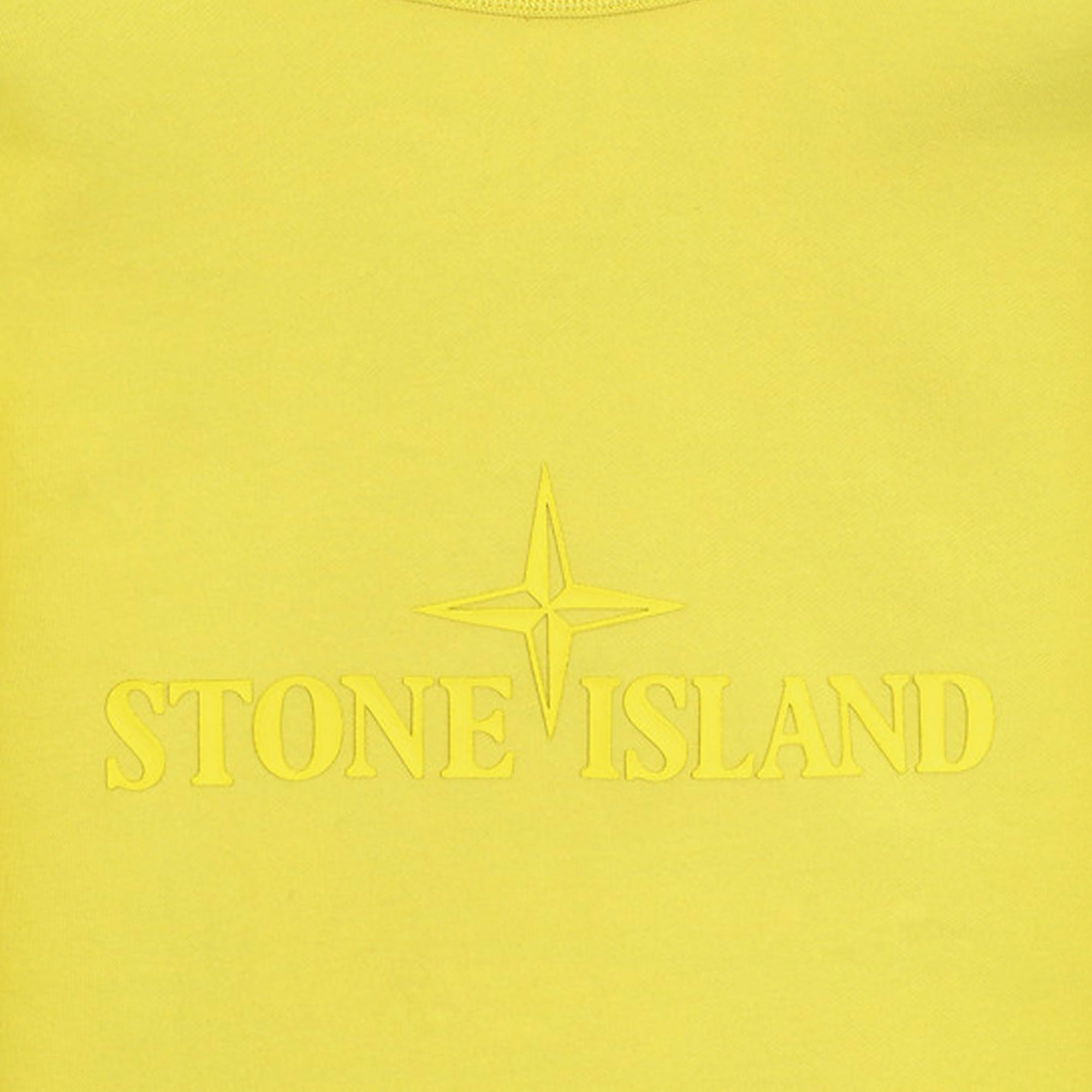 Stone Island Mens Raised Logo Crewneck Sweatshirt