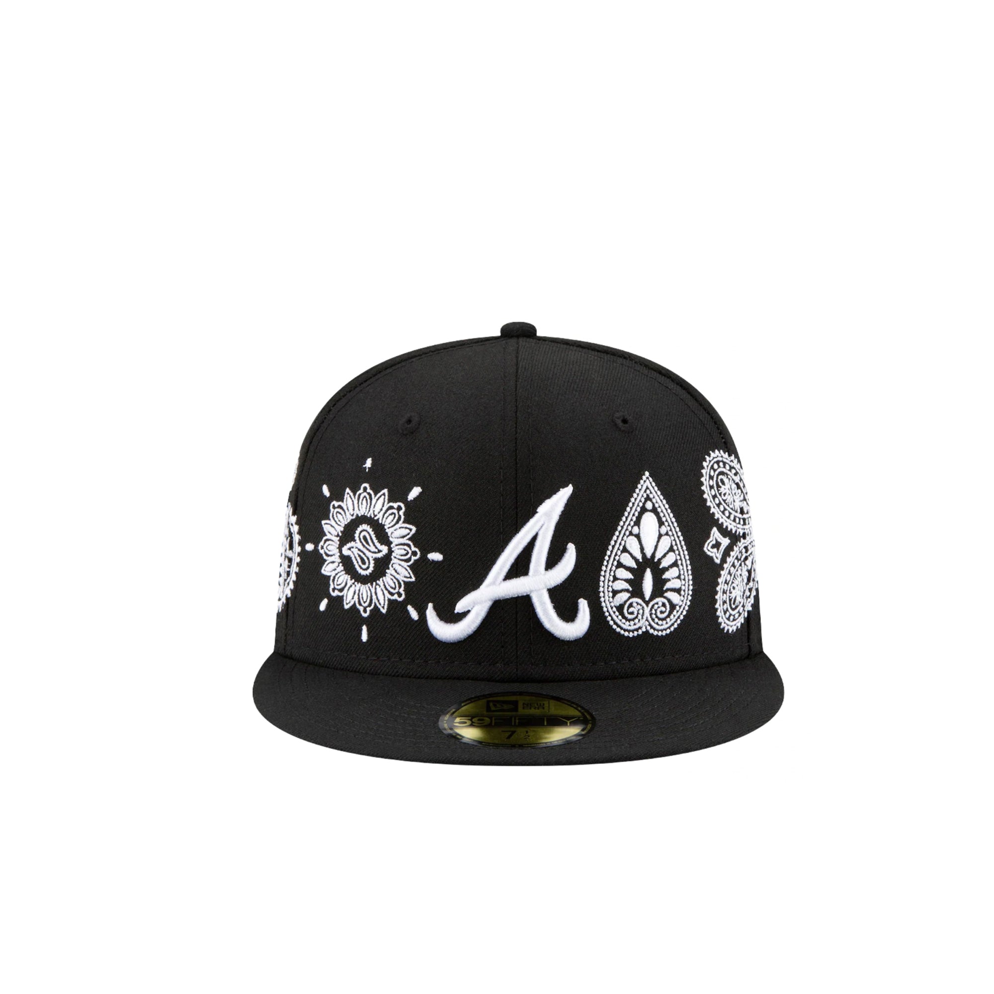 New Era Atlanta Braves Paisley Elements 59Fifty Cap 'Black'