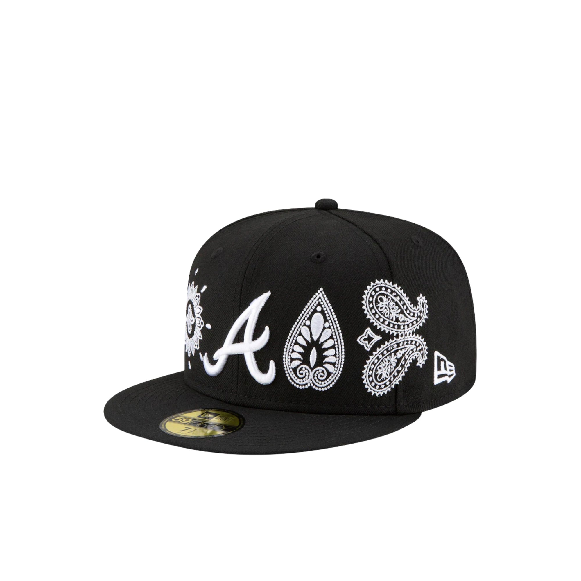 New Era Atlanta Braves Paisley Elements 59Fifty Cap 'Black'