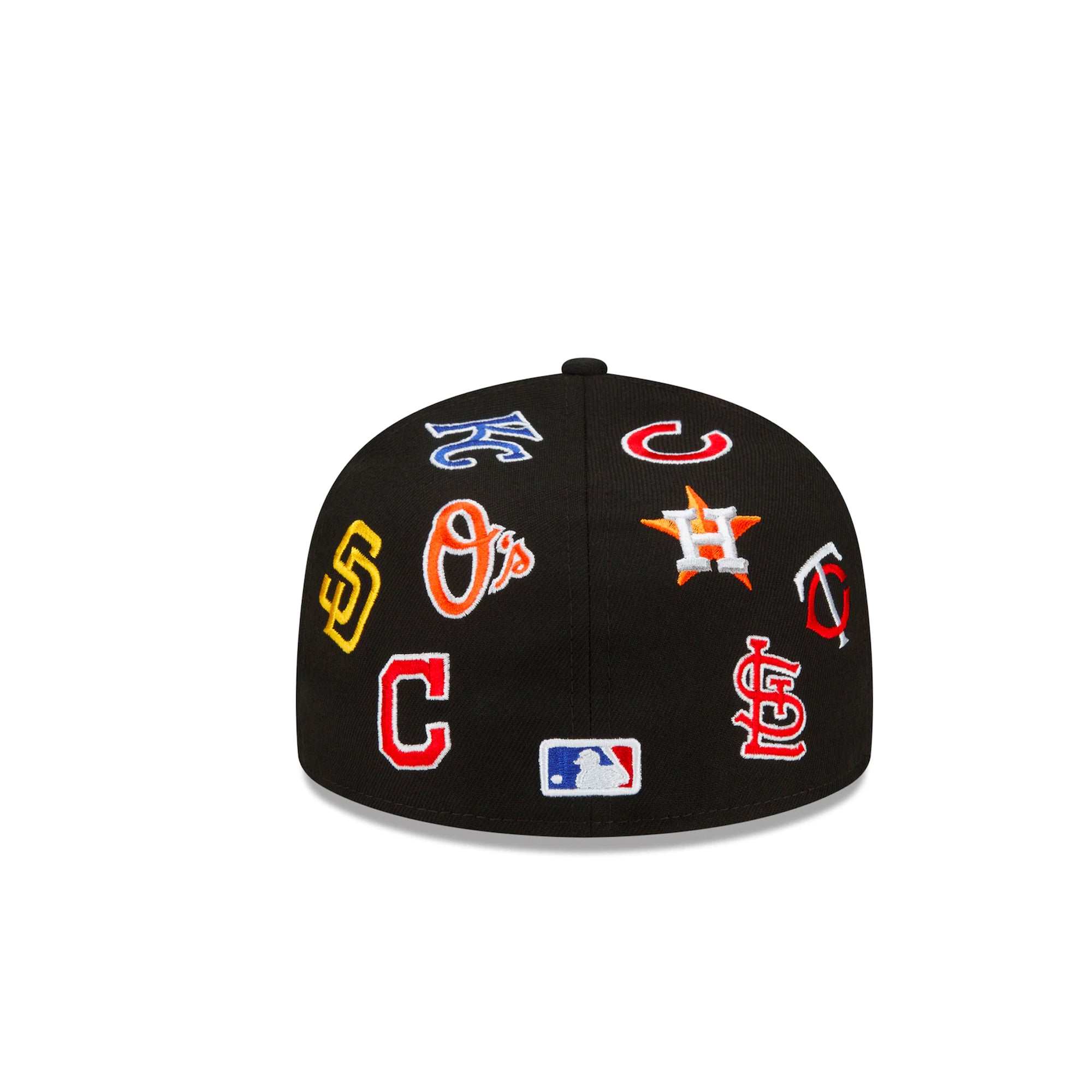 New Era All-Over Logos 59Fifty MLB Fitted Hat