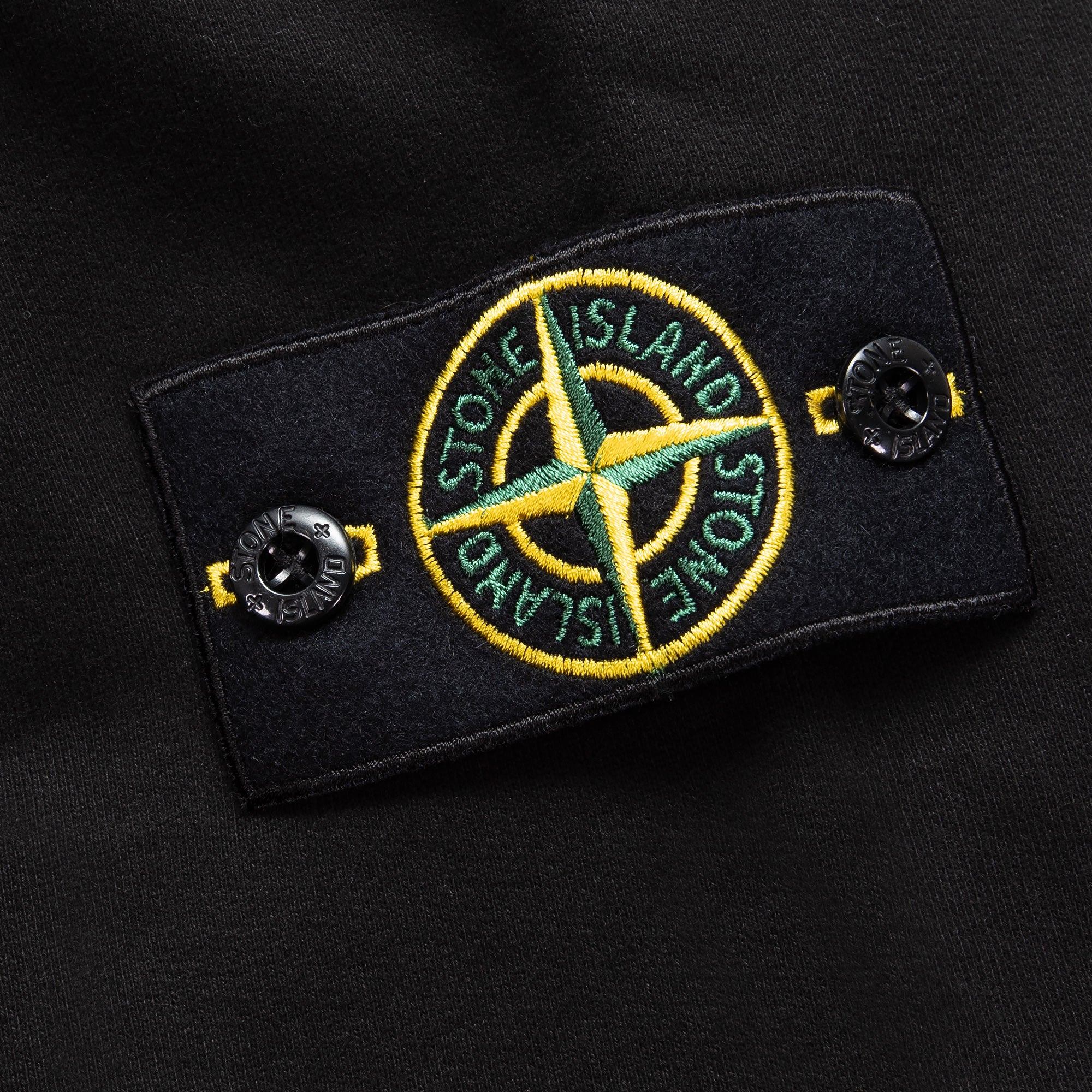 Stone Island Mens Hooded Fleece Sweatshirt