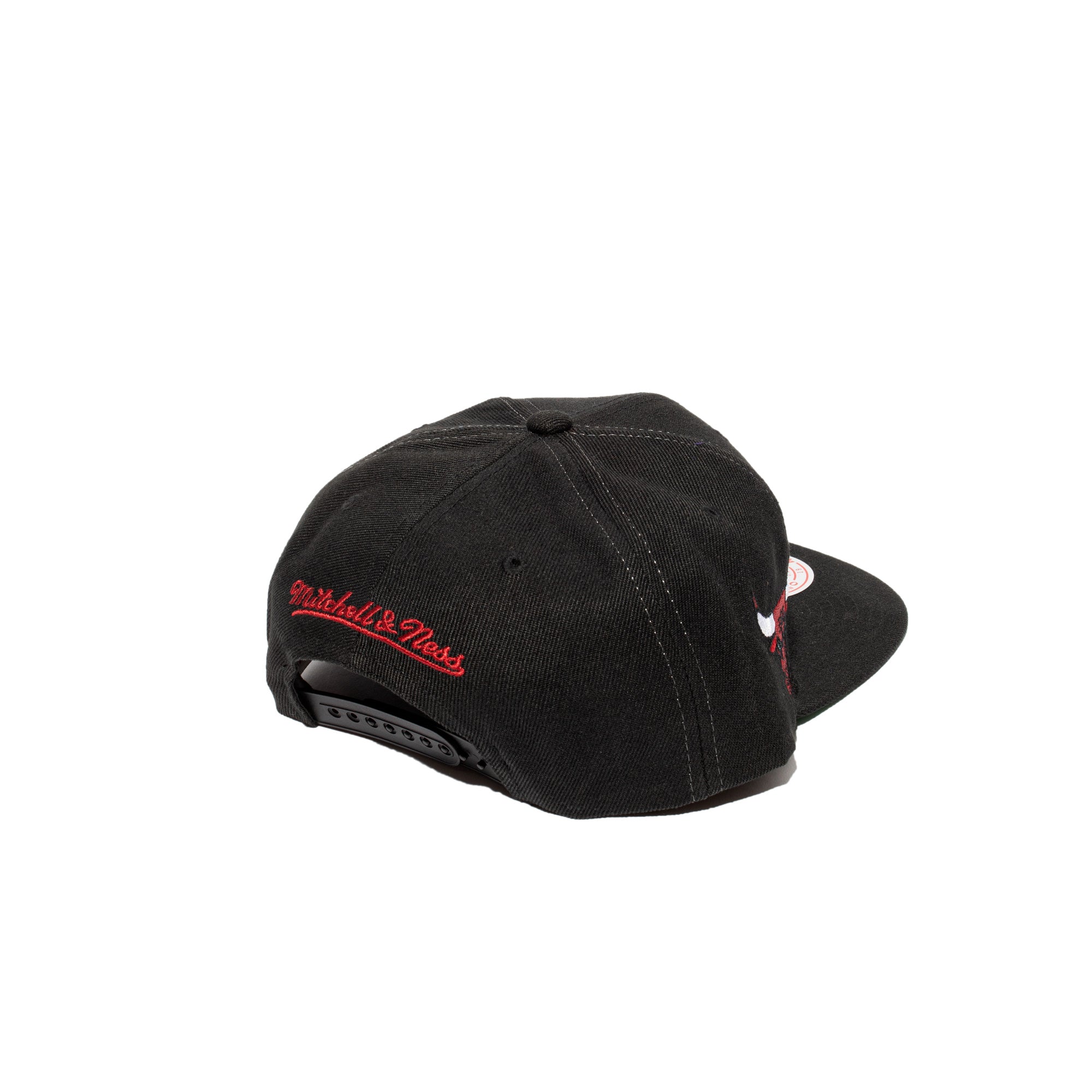 Mitchell & Ness Chicago Bulls Grid Snapback 'Black'