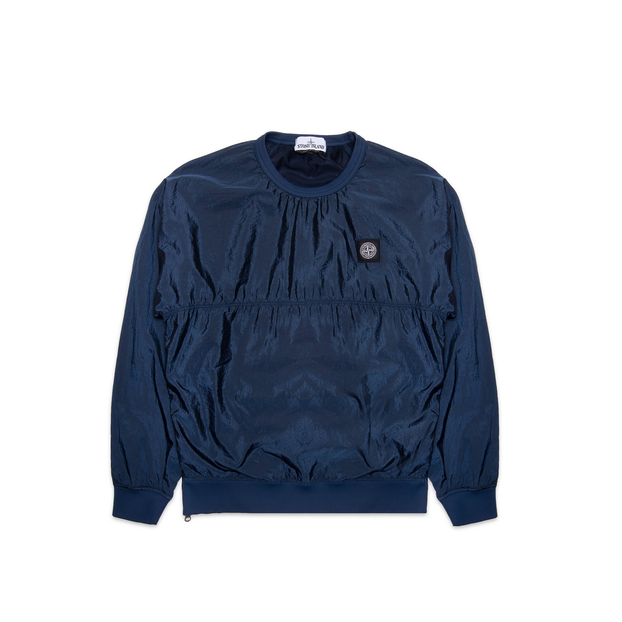 STONE ISLAND MEN RIPSTOP CREW SWEAT