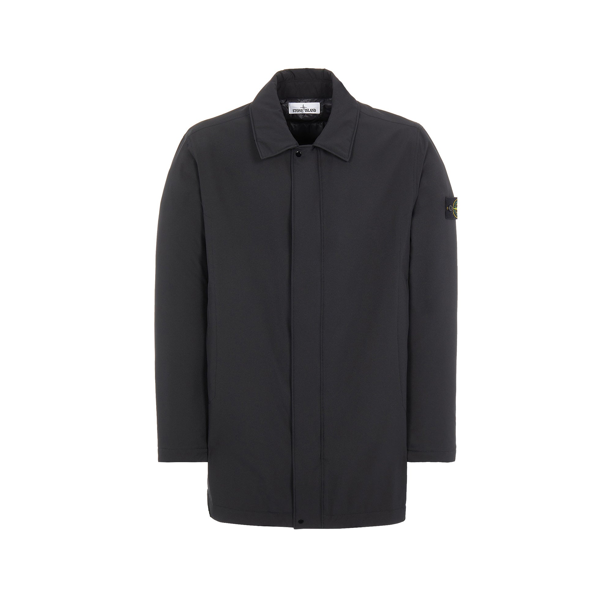 Stone Island Mens Soft Shell Jacket Black