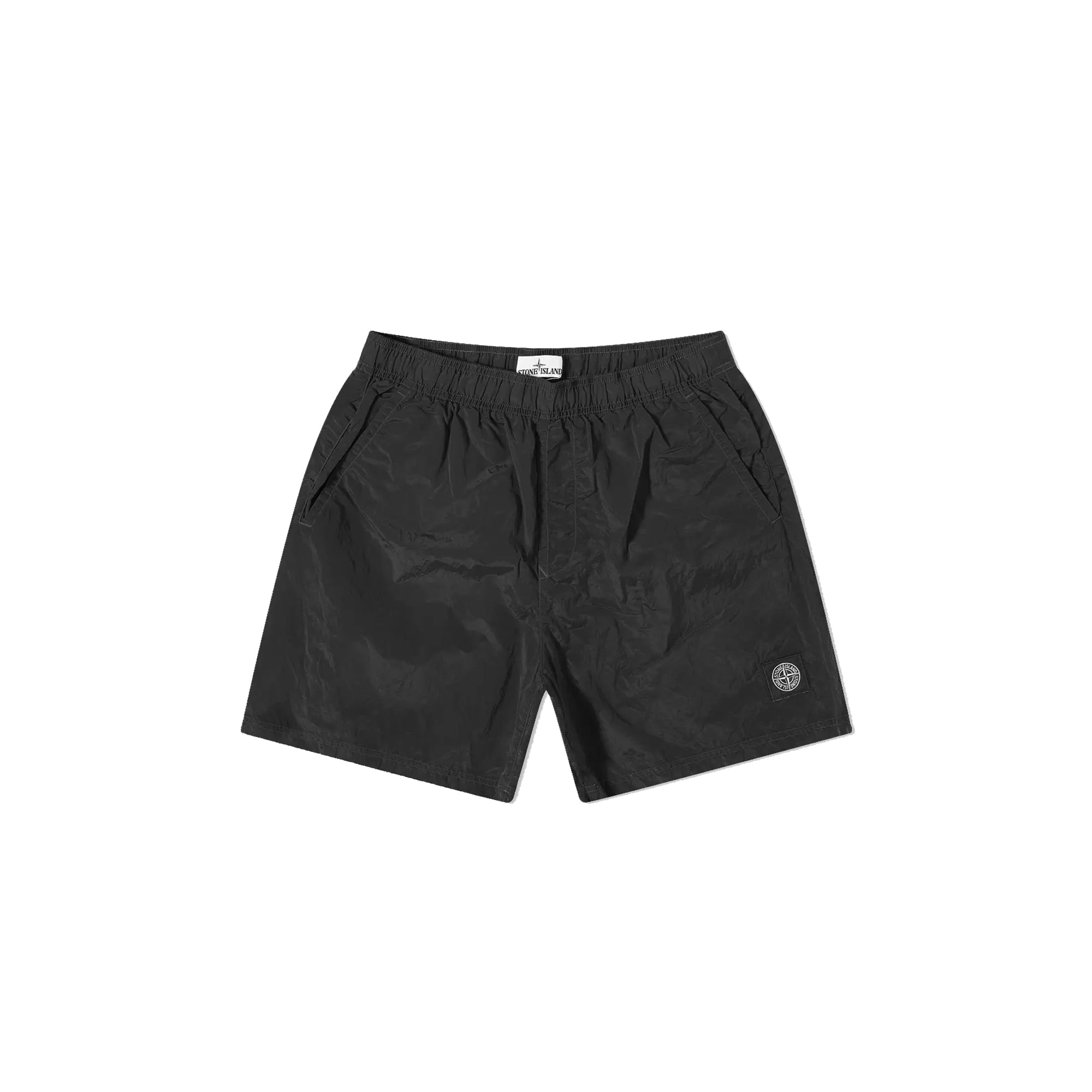 Stone Island Mens Nylon Metal Swim Shorts Black