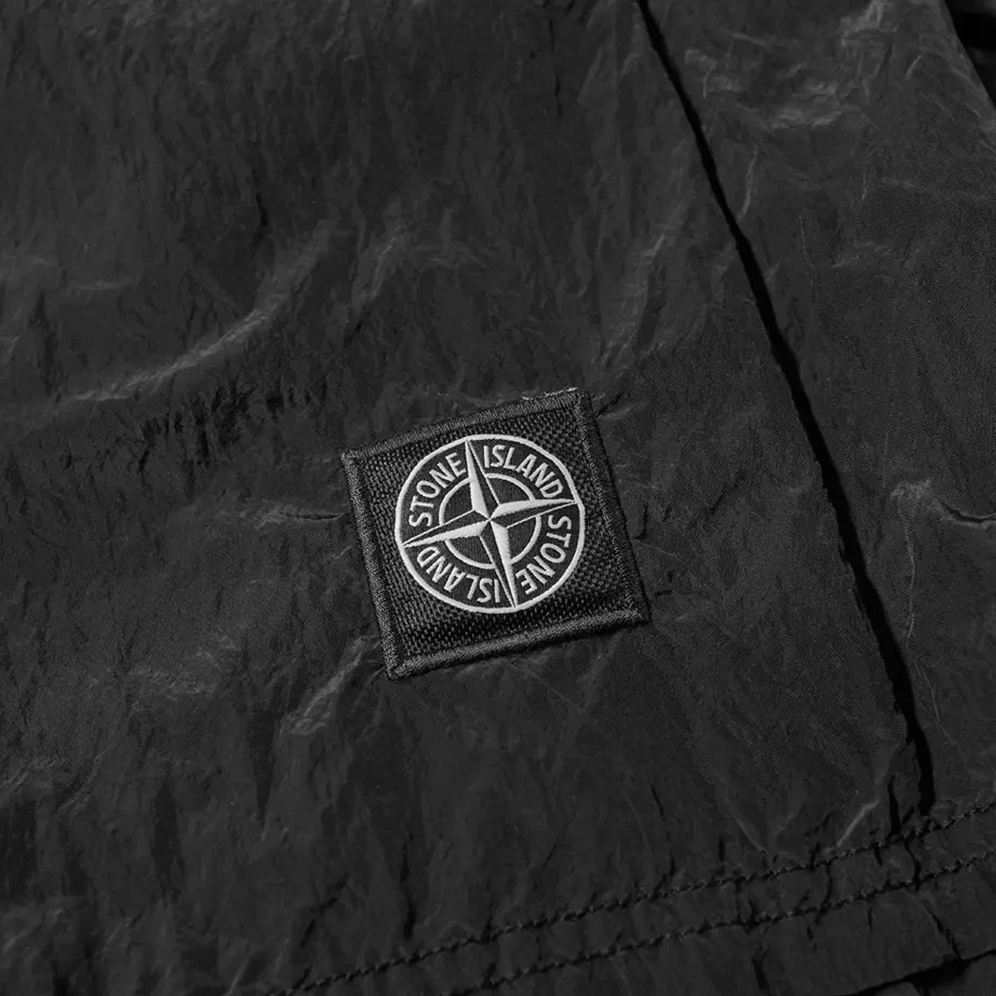 Stone Island Mens Nylon Metal Swim Shorts Black