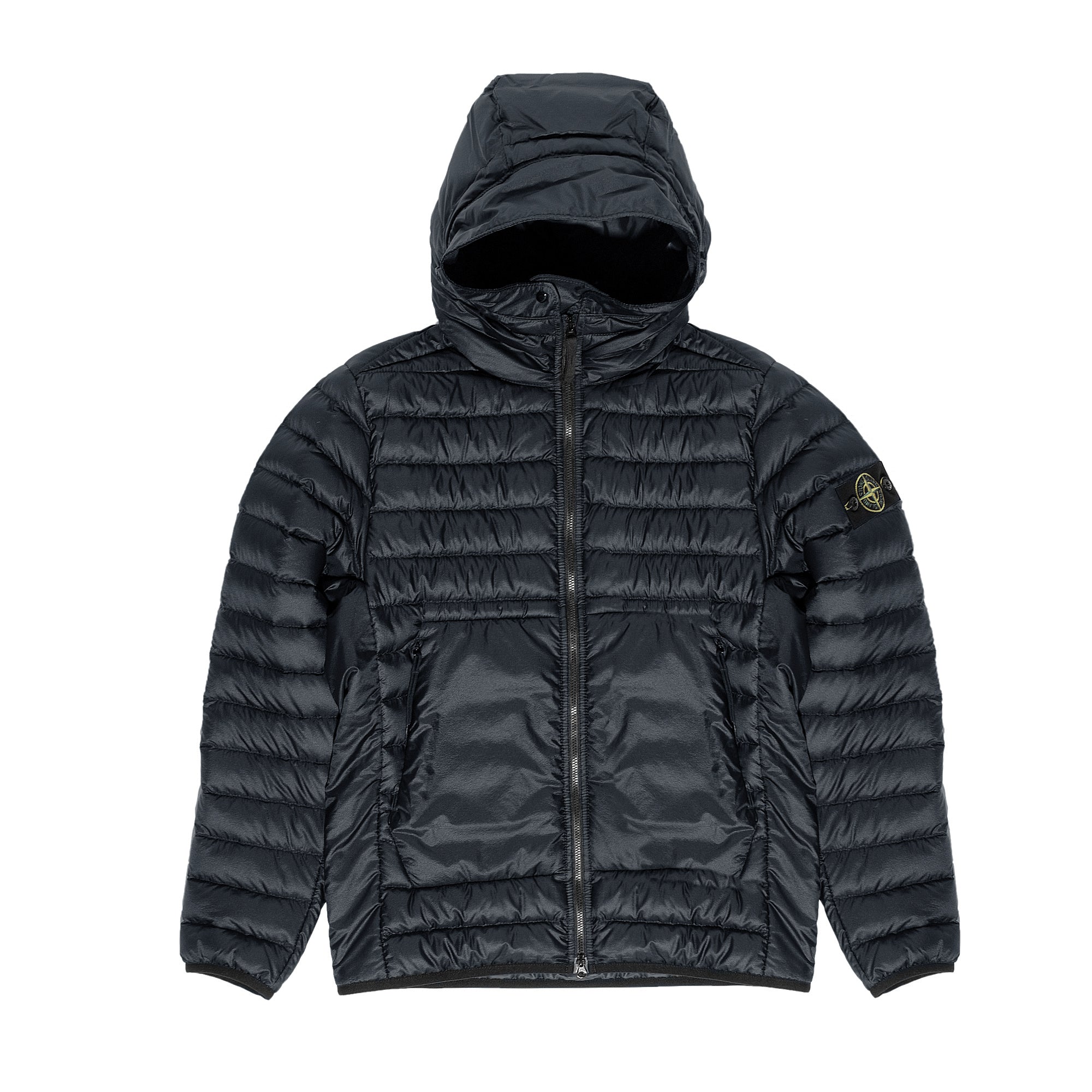 Stone Island Mens Real Down Jacket 'Navy'