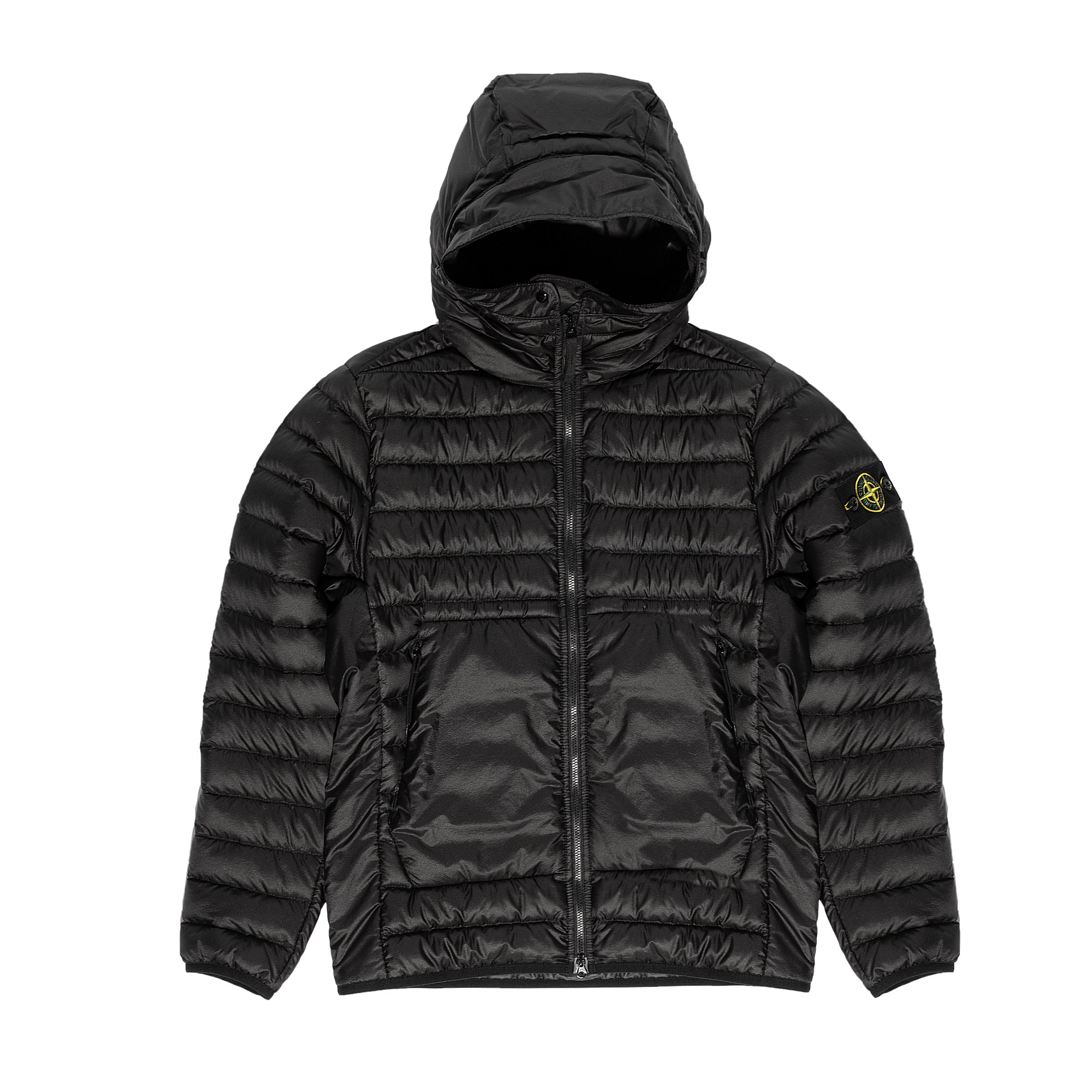 Stone Island Mens Real Down Jacket 'Black'